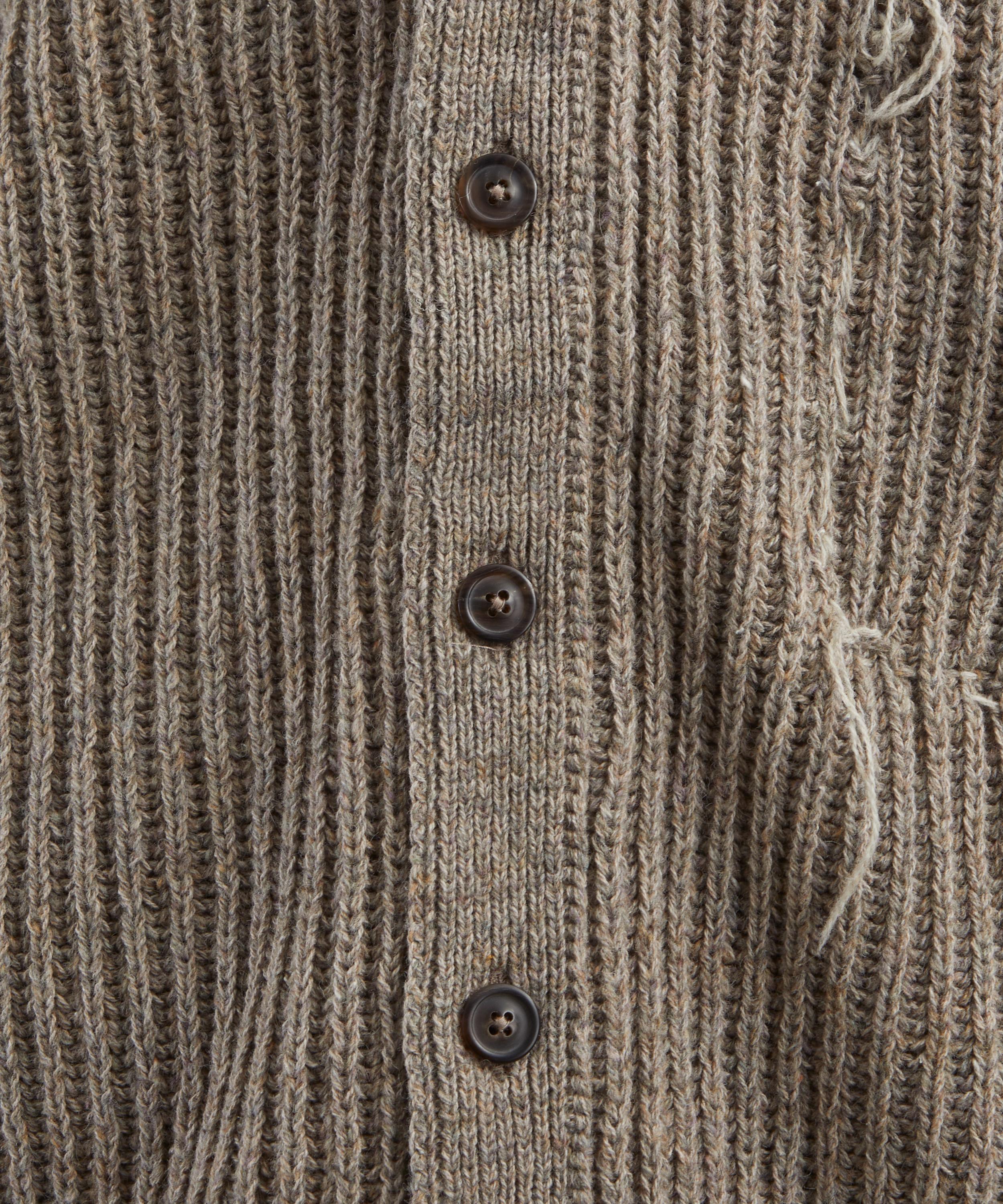 Maison Margiela - Wool V-Neck Cardigan  image number 4