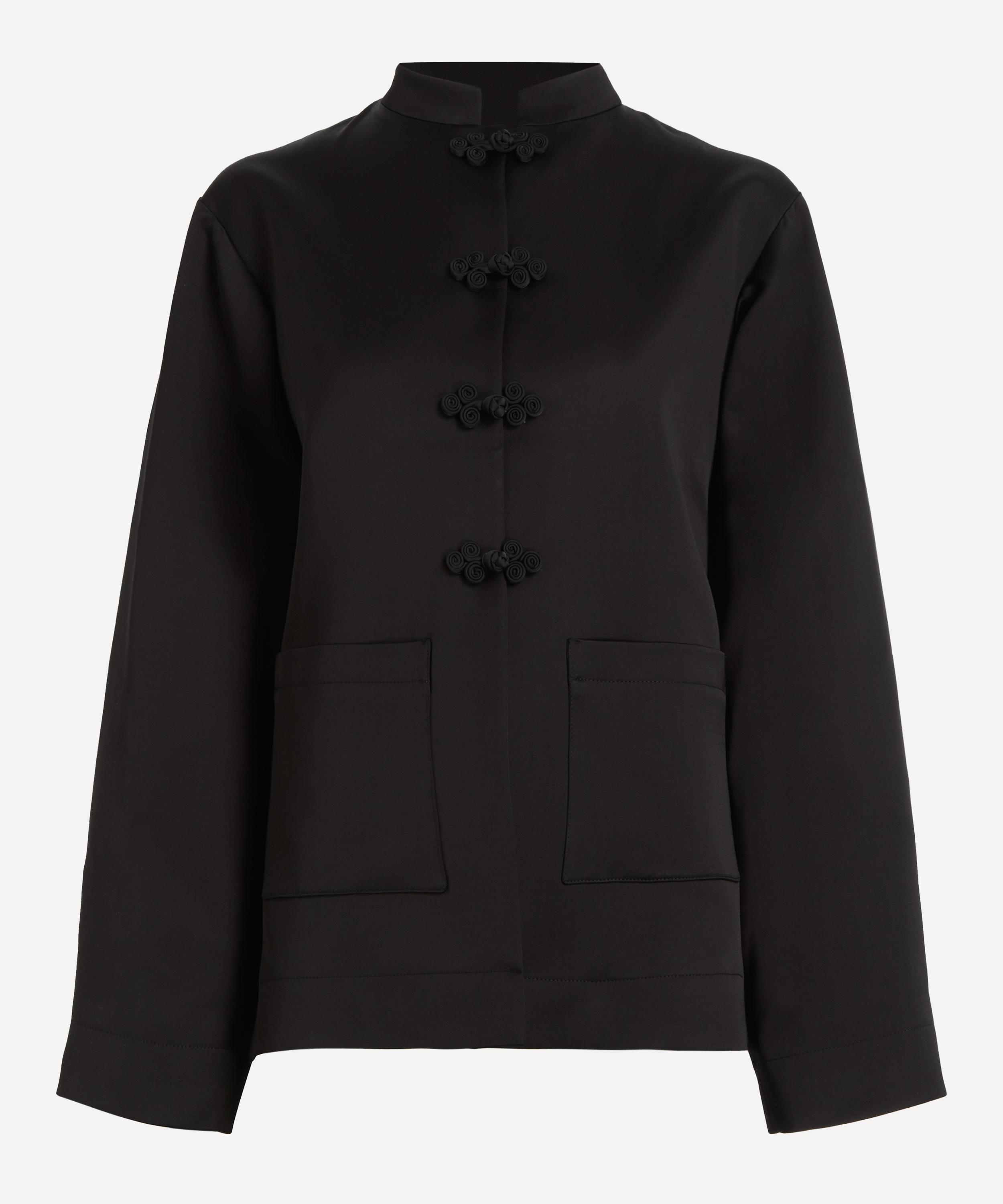 Róhe - Mandarin Satin Jacket