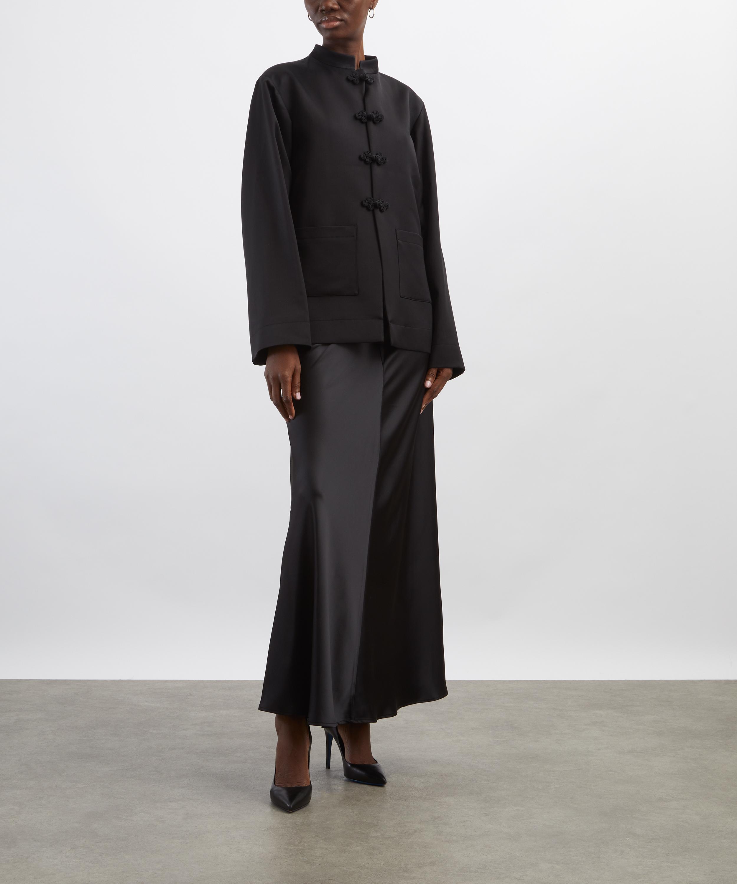 Róhe - Mandarin Satin Jacket image number 1