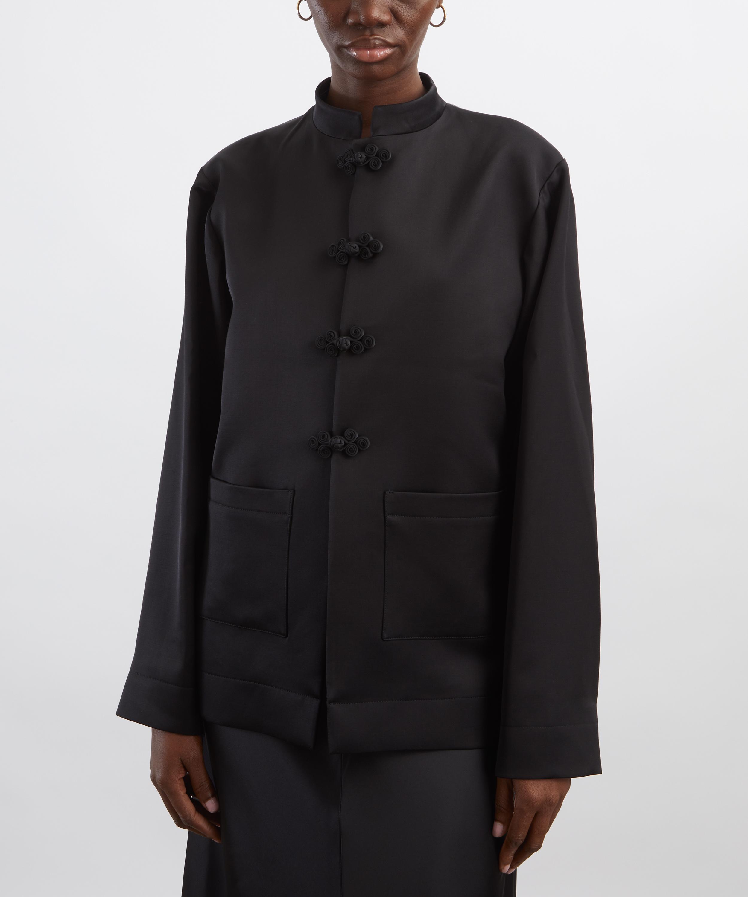 Róhe - Mandarin Satin Jacket image number 2