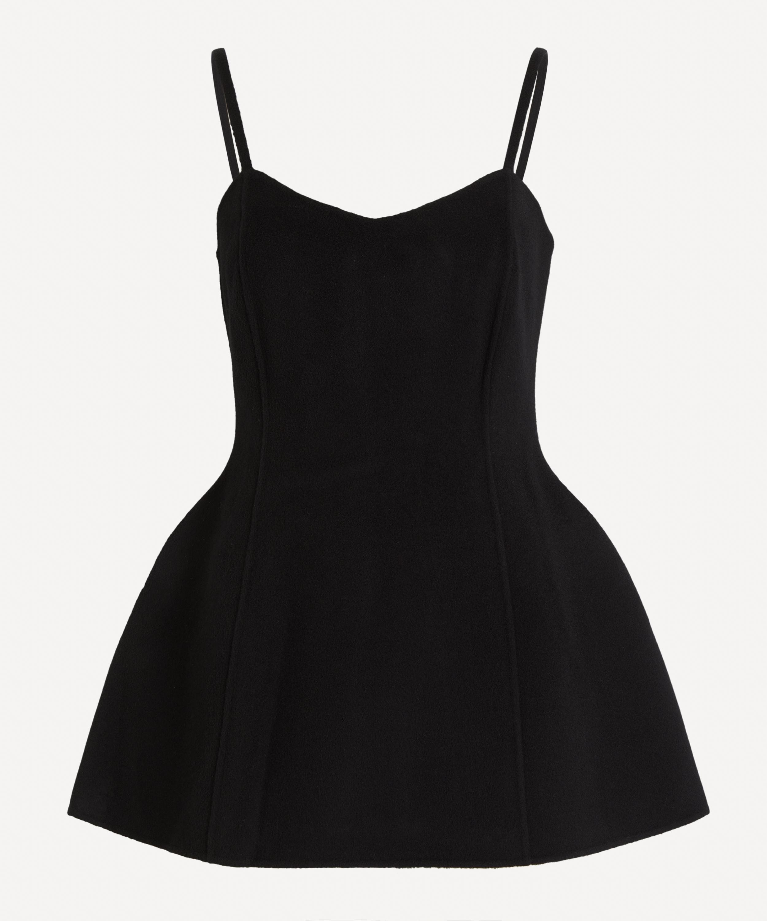 Róhe - Bustier Double-Faced Peplum Top