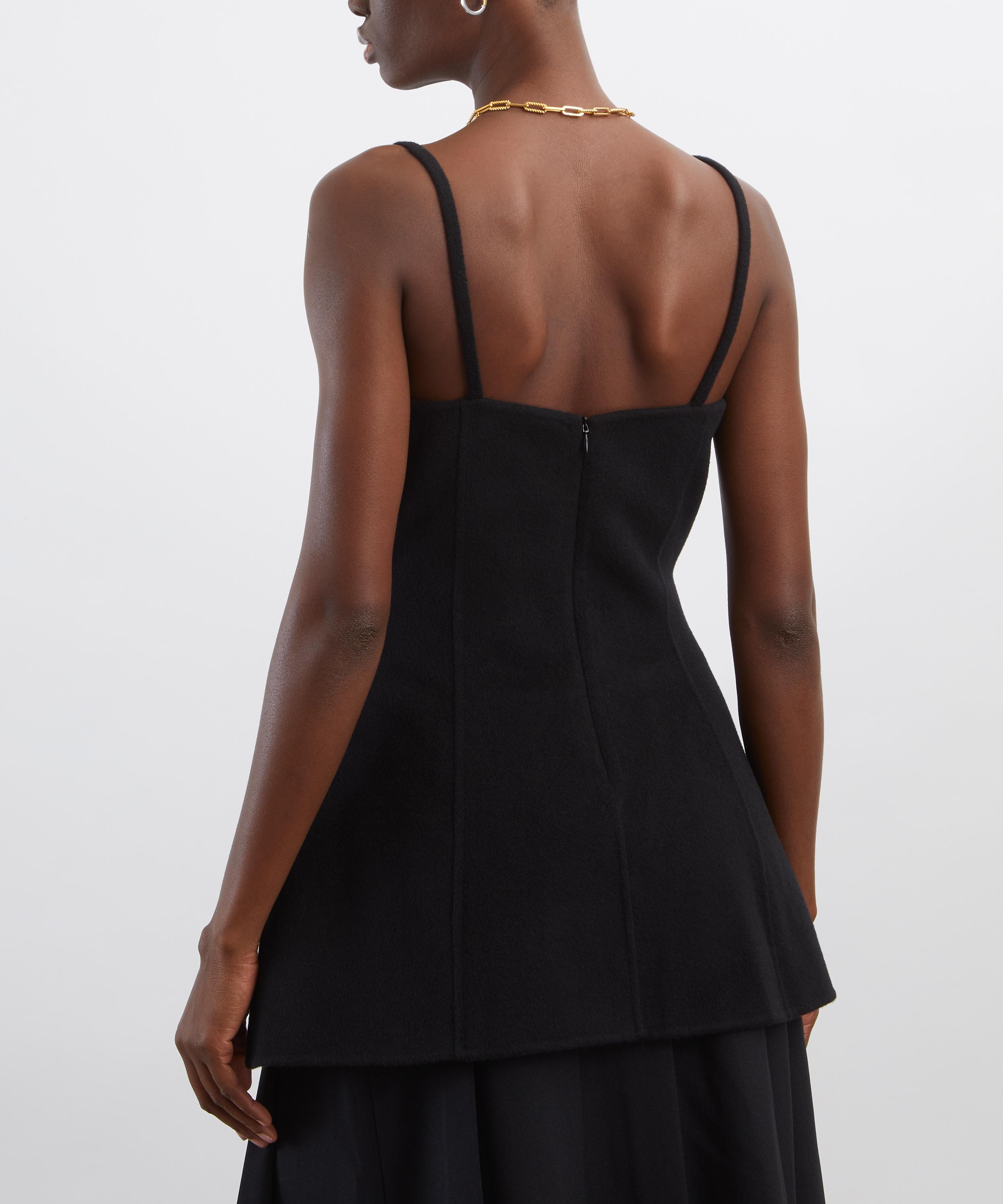 Róhe - Bustier Double-Faced Peplum Top image number 3