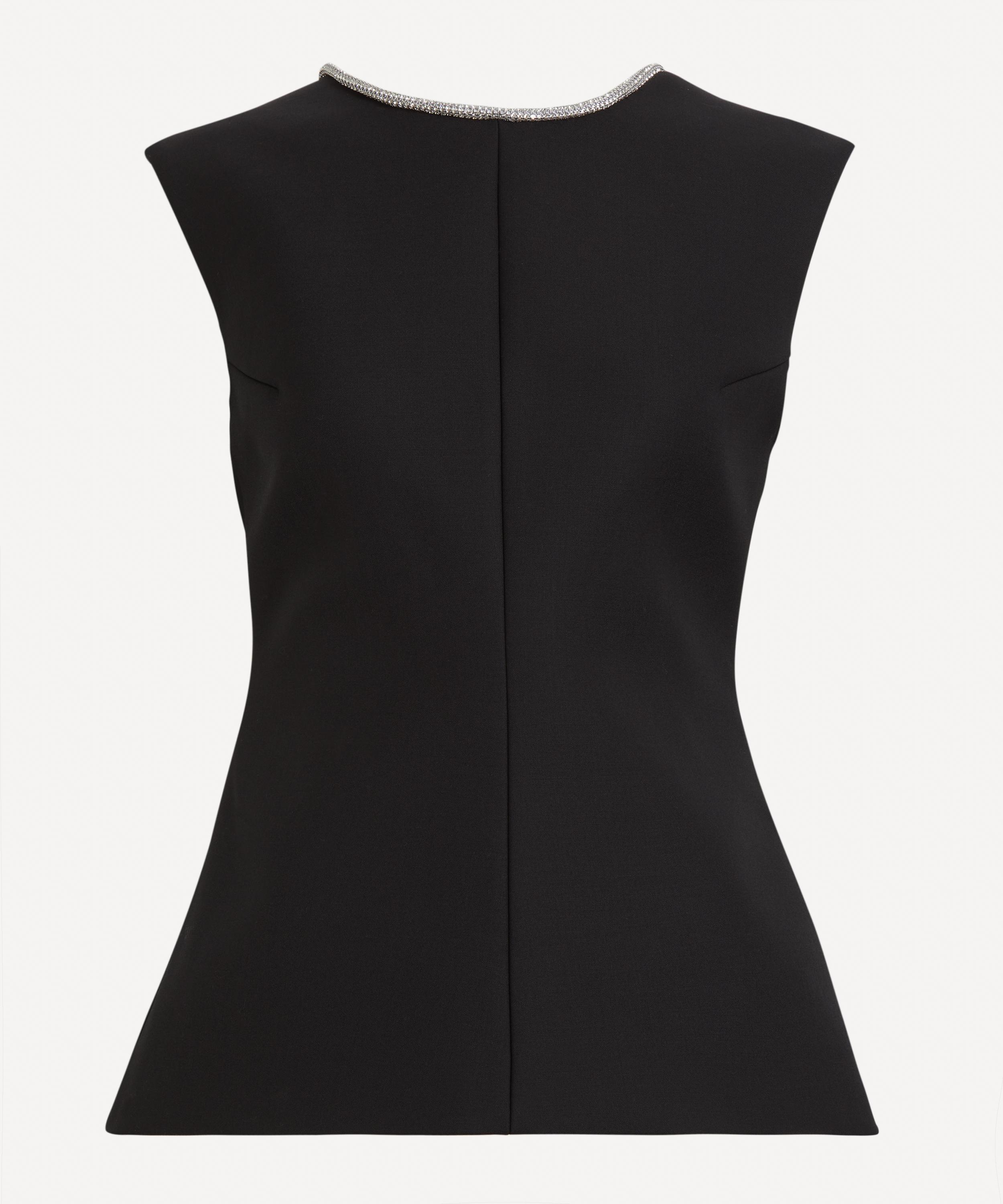 Róhe - Open Back Appliqué Top