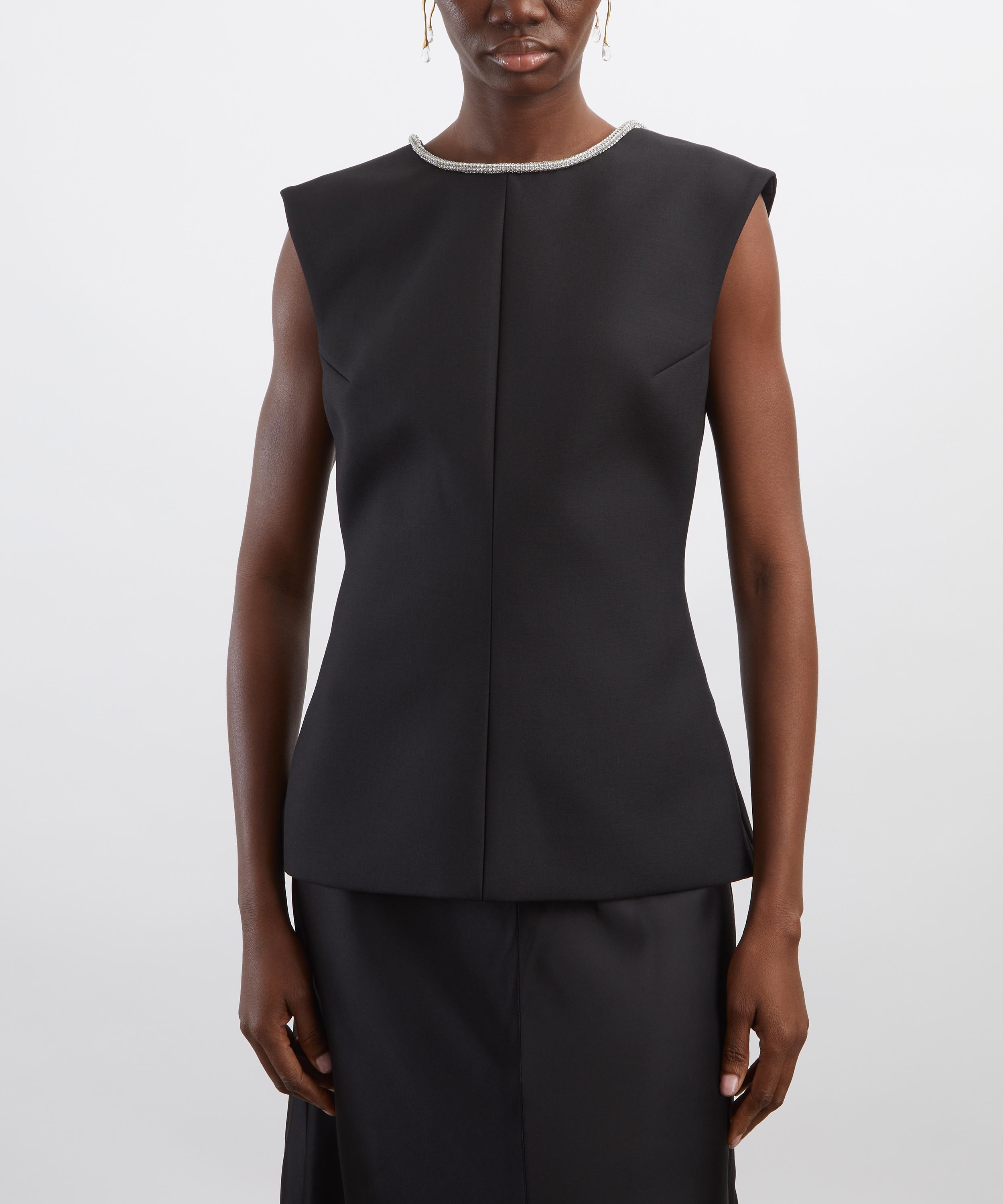 Róhe - Open Back Appliqué Top image number 2