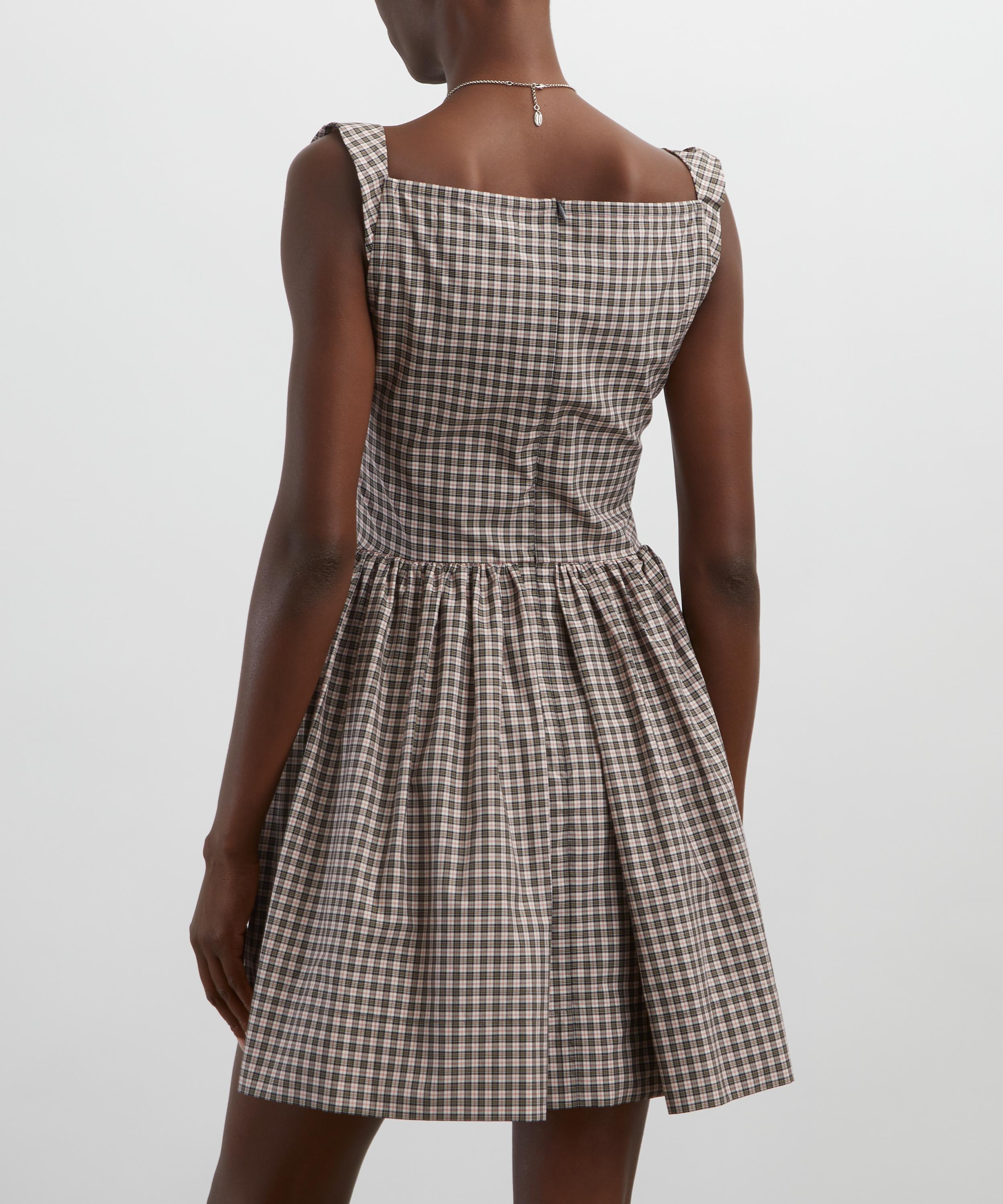 Vivienne Westwood - Off-White Mini Sunday Dress image number 3