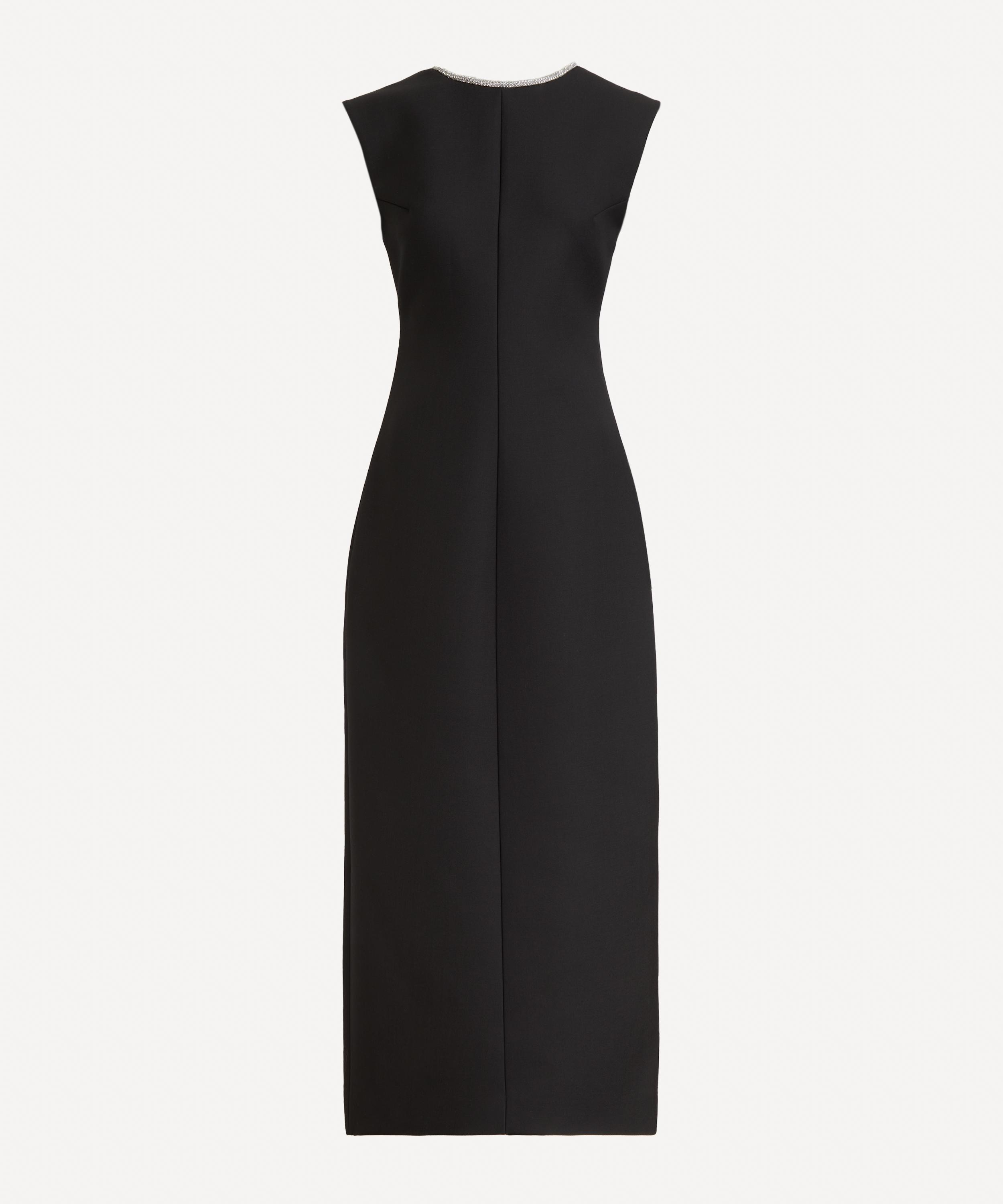 Róhe - Open Back Appliqué Maxi Dress