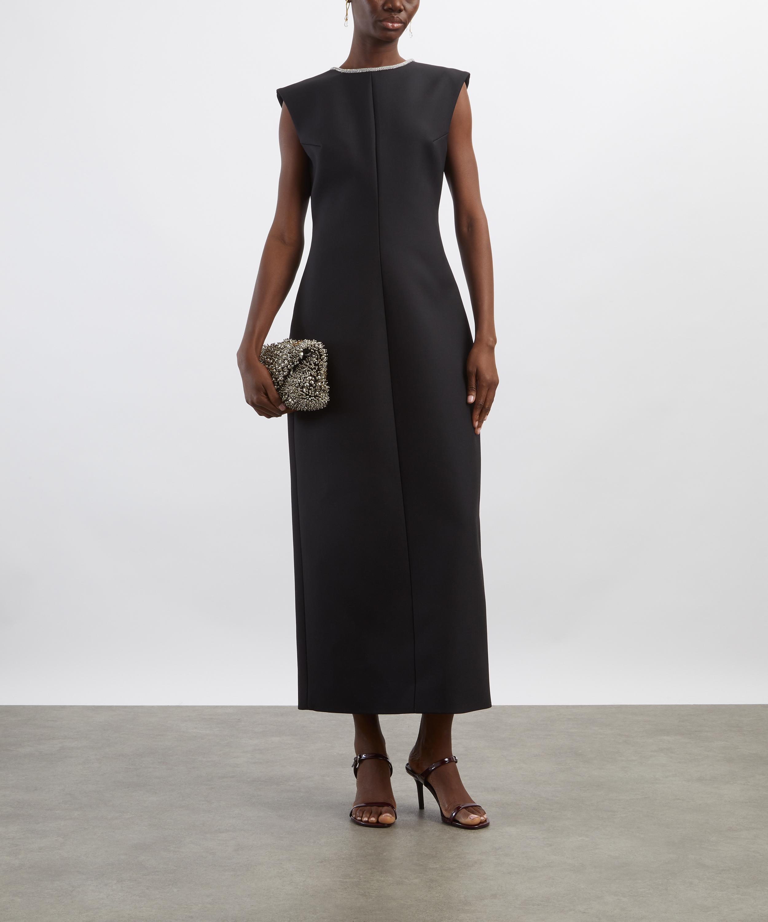 Róhe - Open Back Appliqué Maxi Dress image number 1