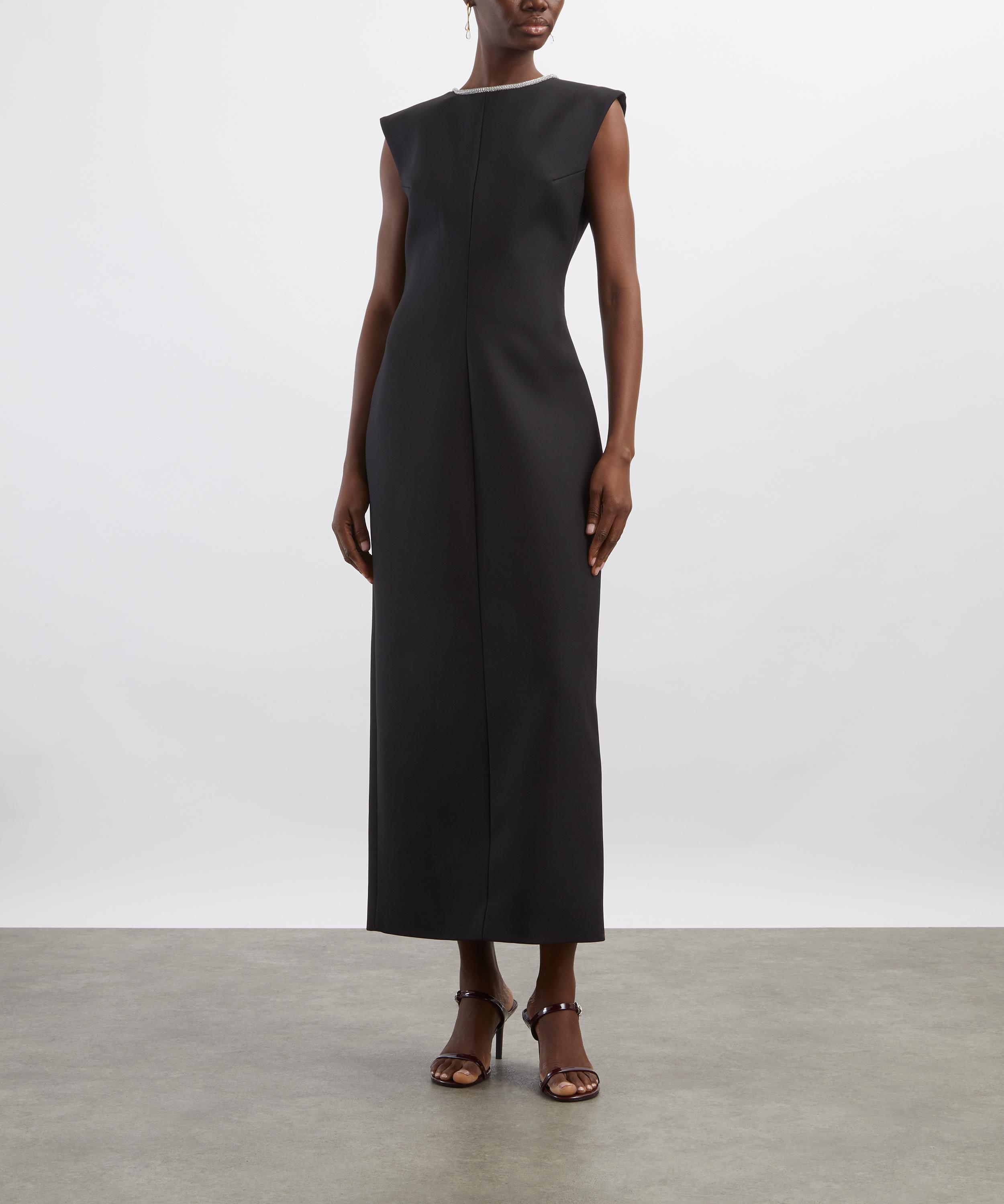 Róhe - Open Back Appliqué Maxi Dress image number 2