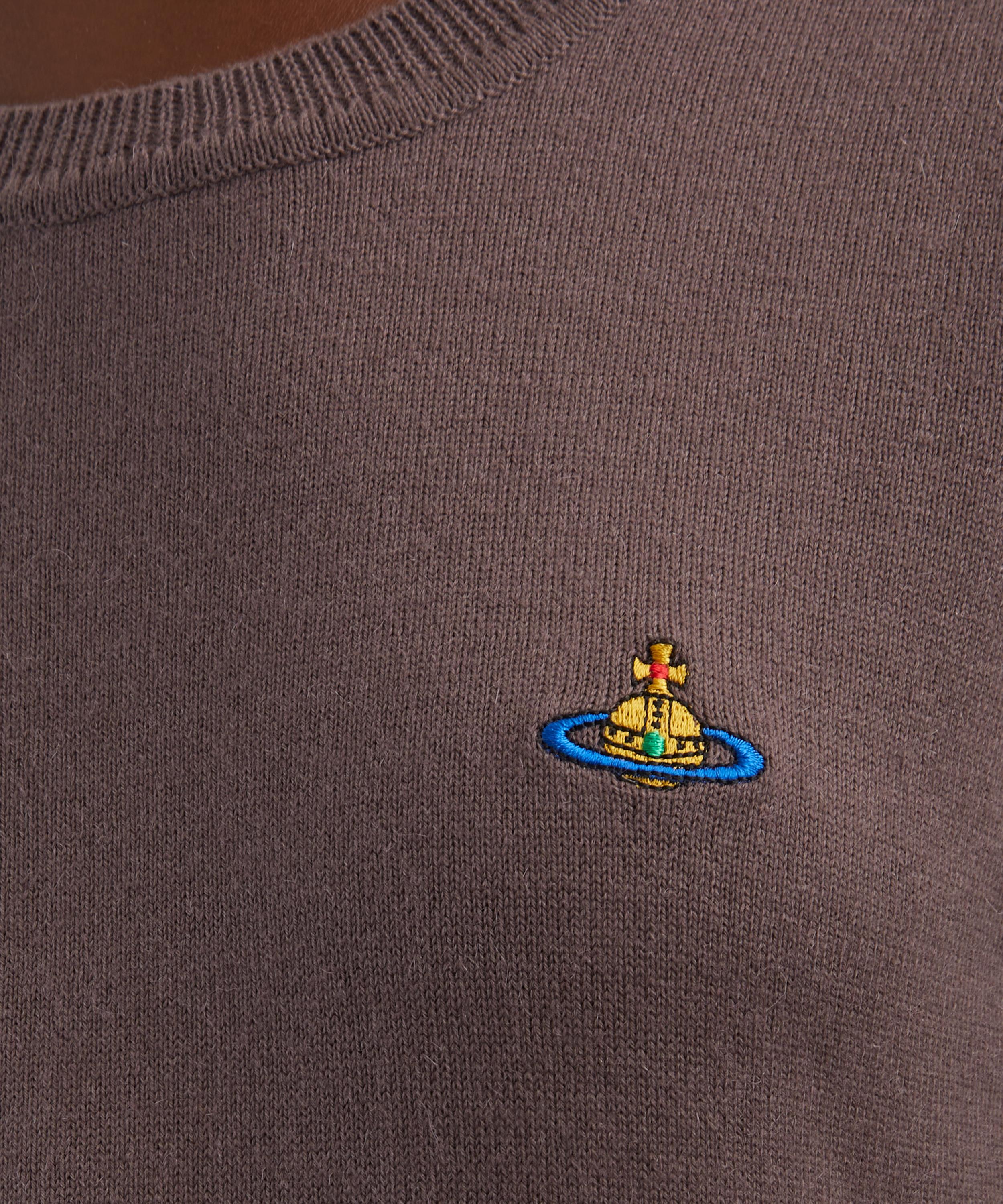 Vivienne Westwood - Bea Truffle Cotton-Cashmere Top image number 4
