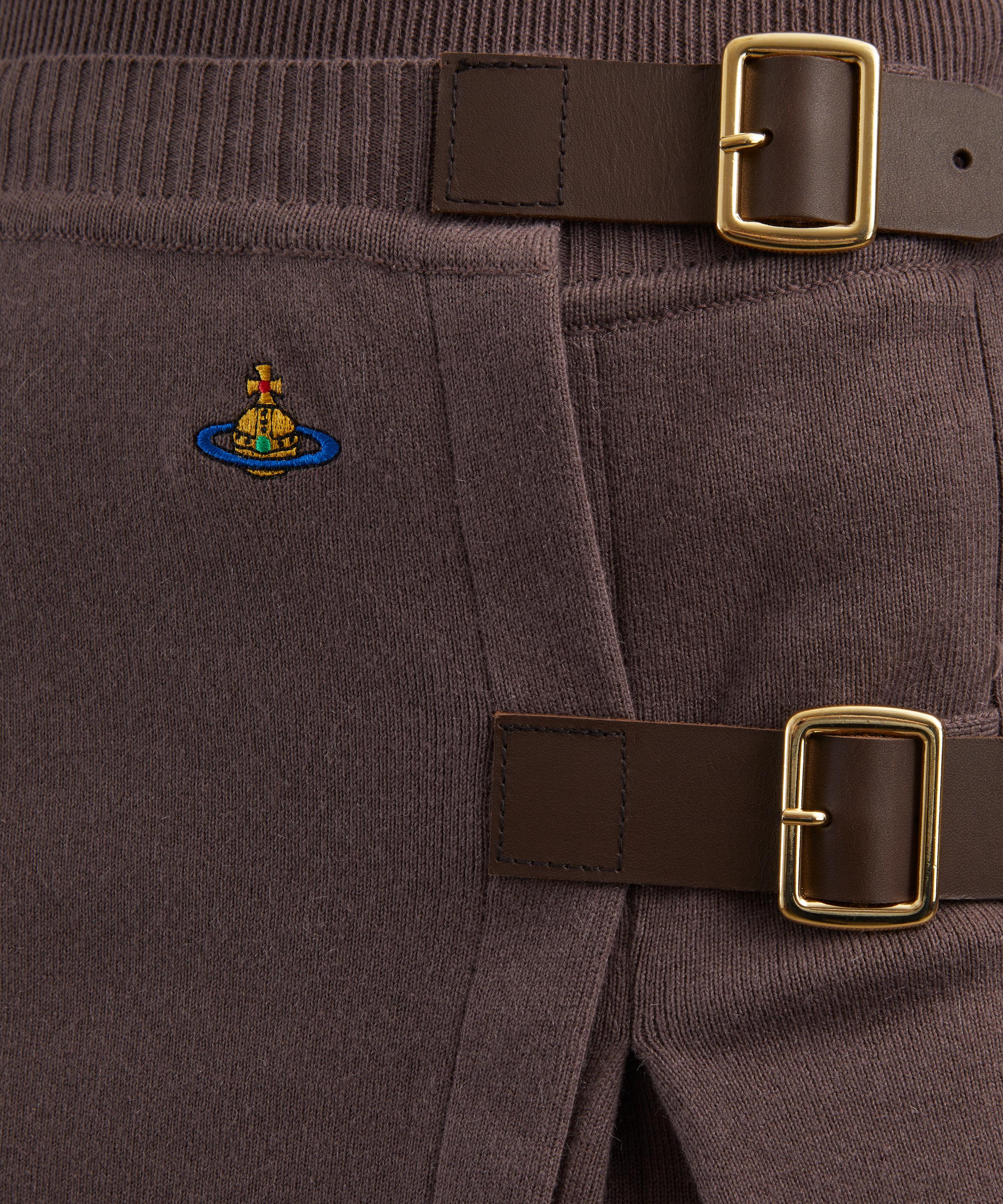 Vivienne Westwood - Bea Cotton-Cashmere Kilt Mini Skirt image number 4