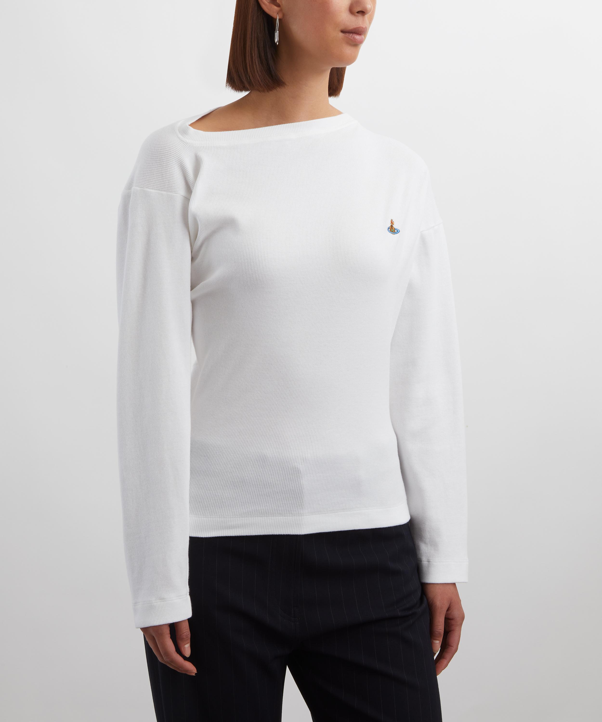 Vivienne Westwood - Hebo Draped Long-Sleeve Top image number 2