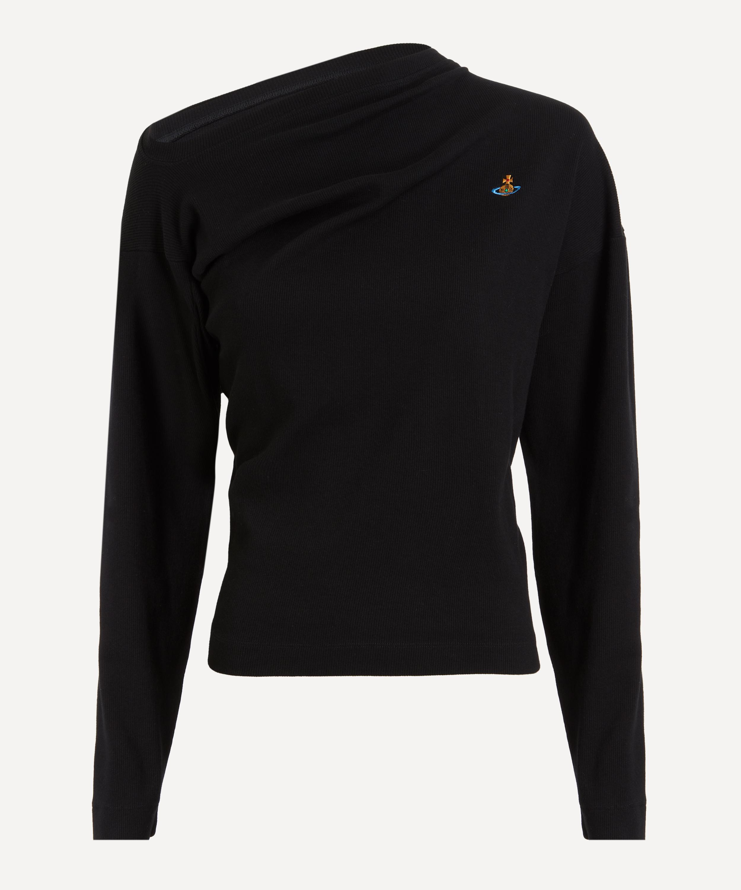 Vivienne Westwood - Hebo Draped Long-Sleeve Top image number 0