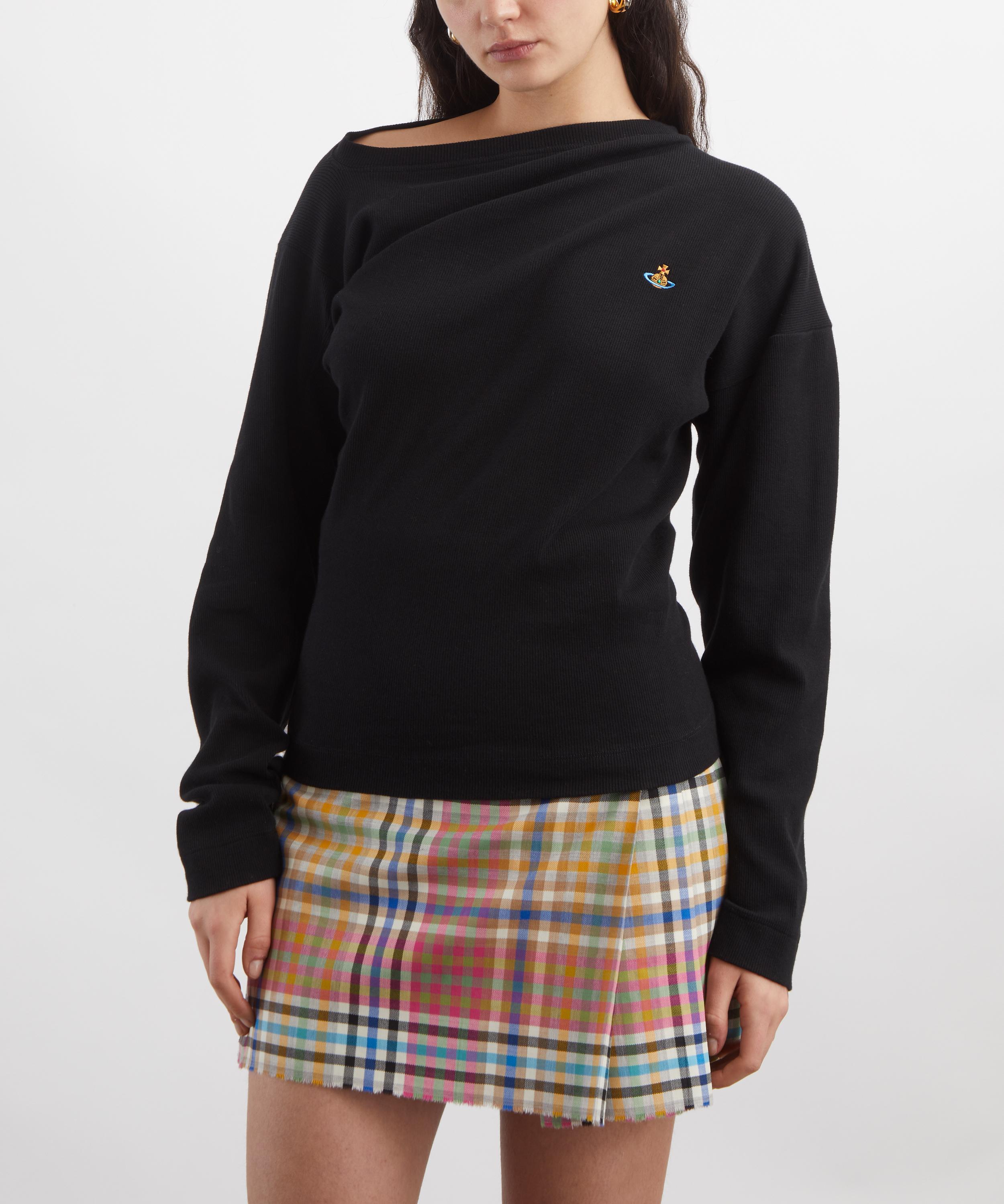 Vivienne Westwood - Hebo Draped Long-Sleeve Top image number 2