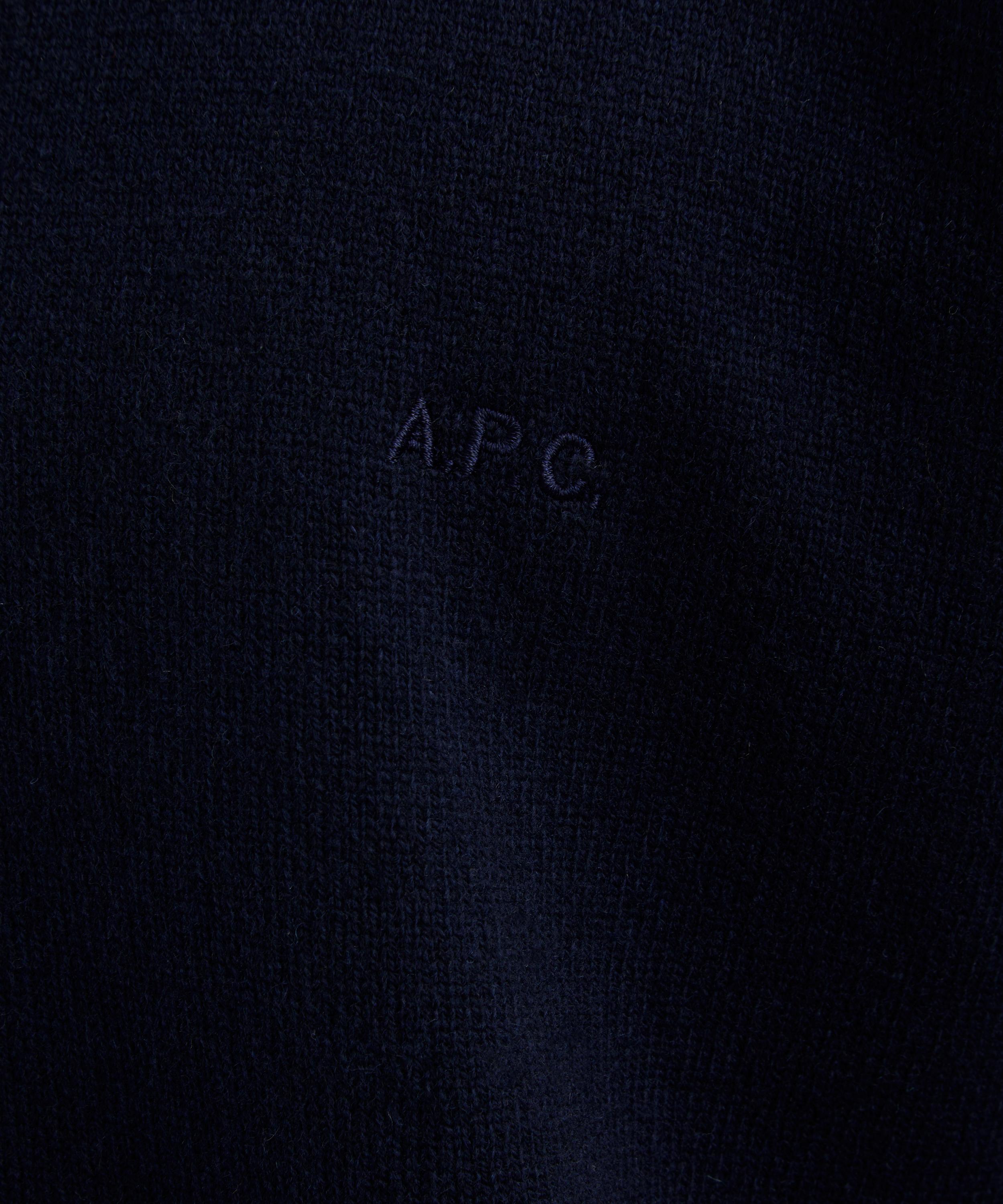 A.P.C. - Manuel Wool Polo Shirt  image number 4