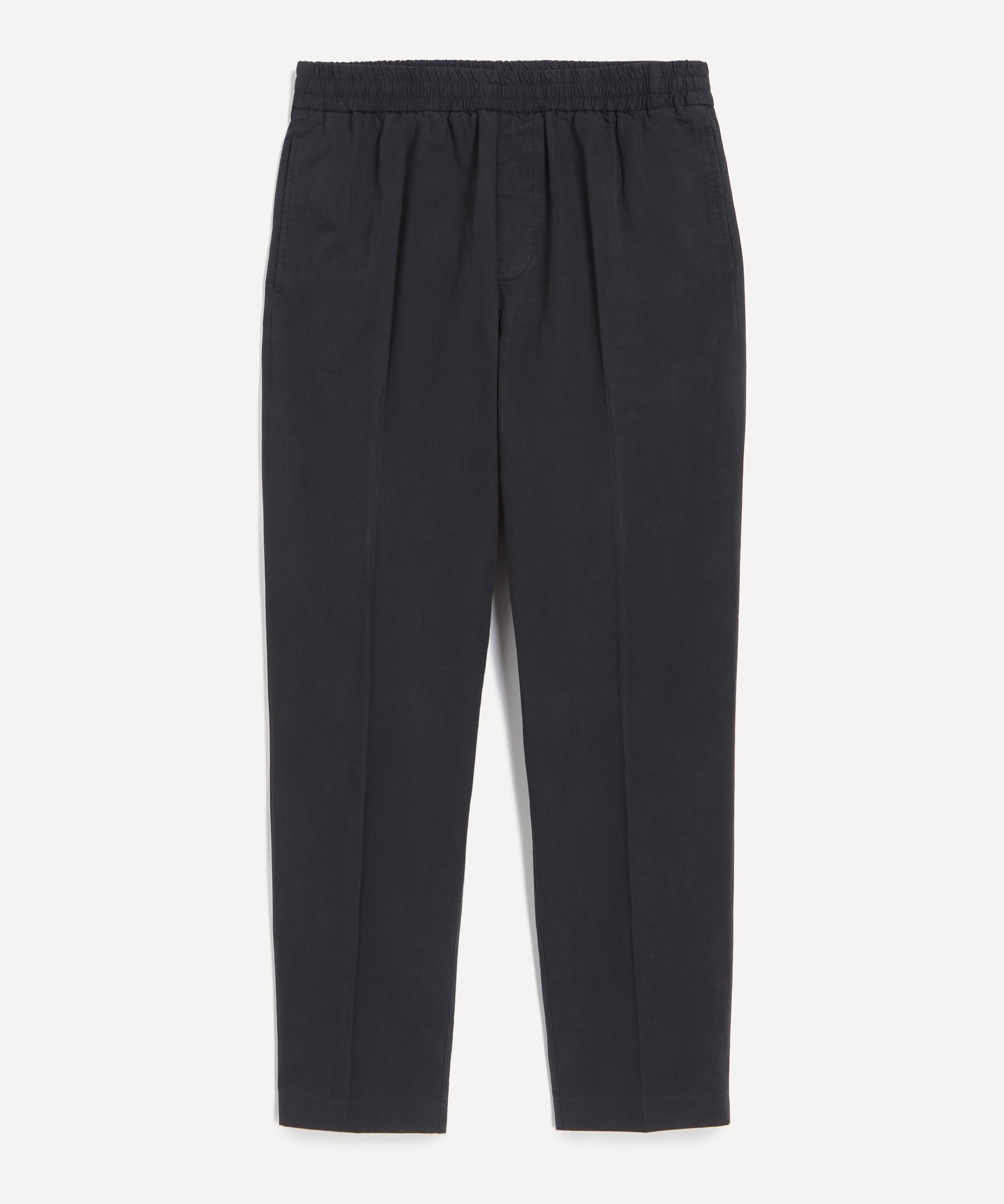A.P.C. - Black Pieter Sporty Cotton Trousers image number 0
