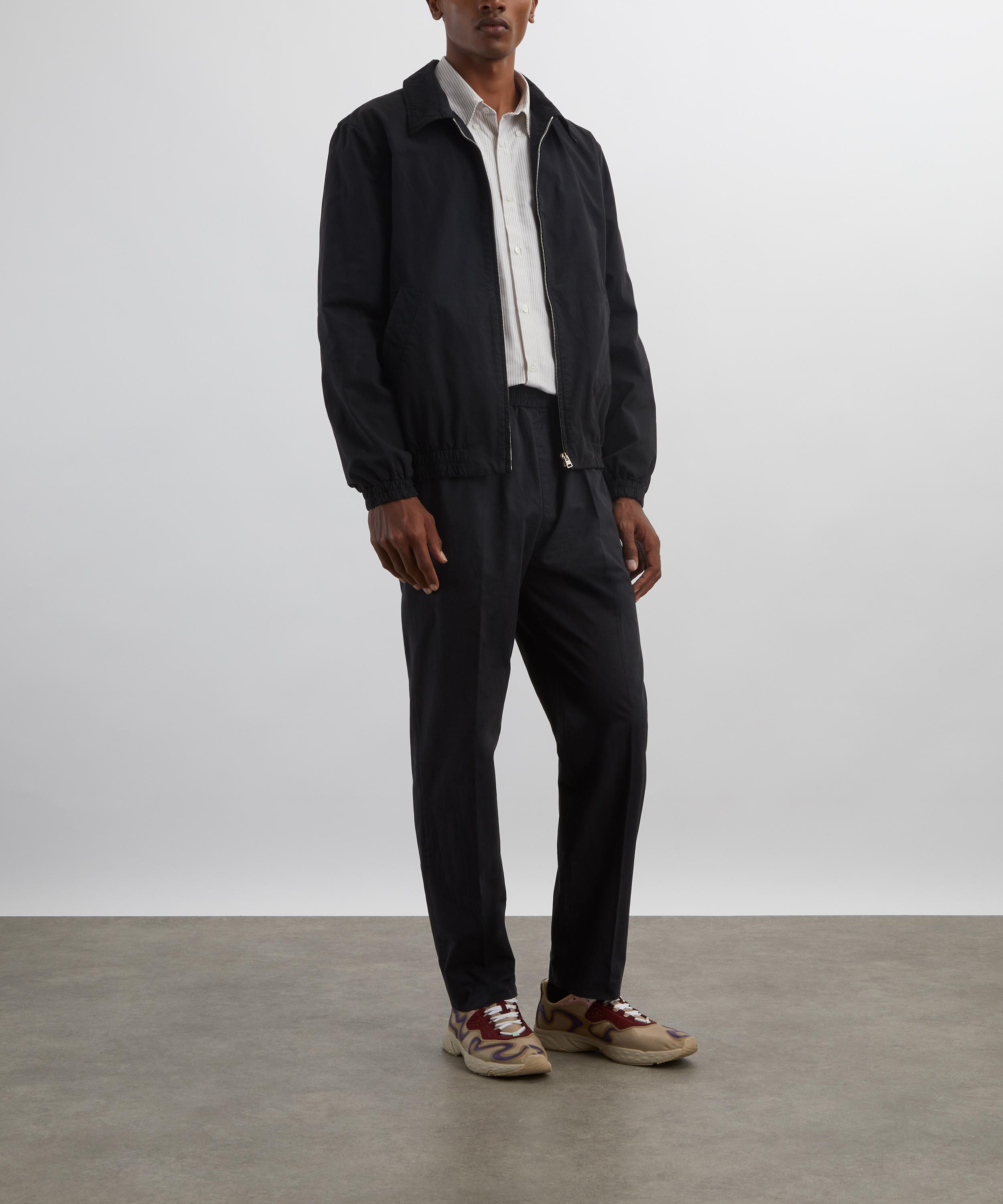 A.P.C. - Black Pieter Sporty Cotton Trousers image number 1