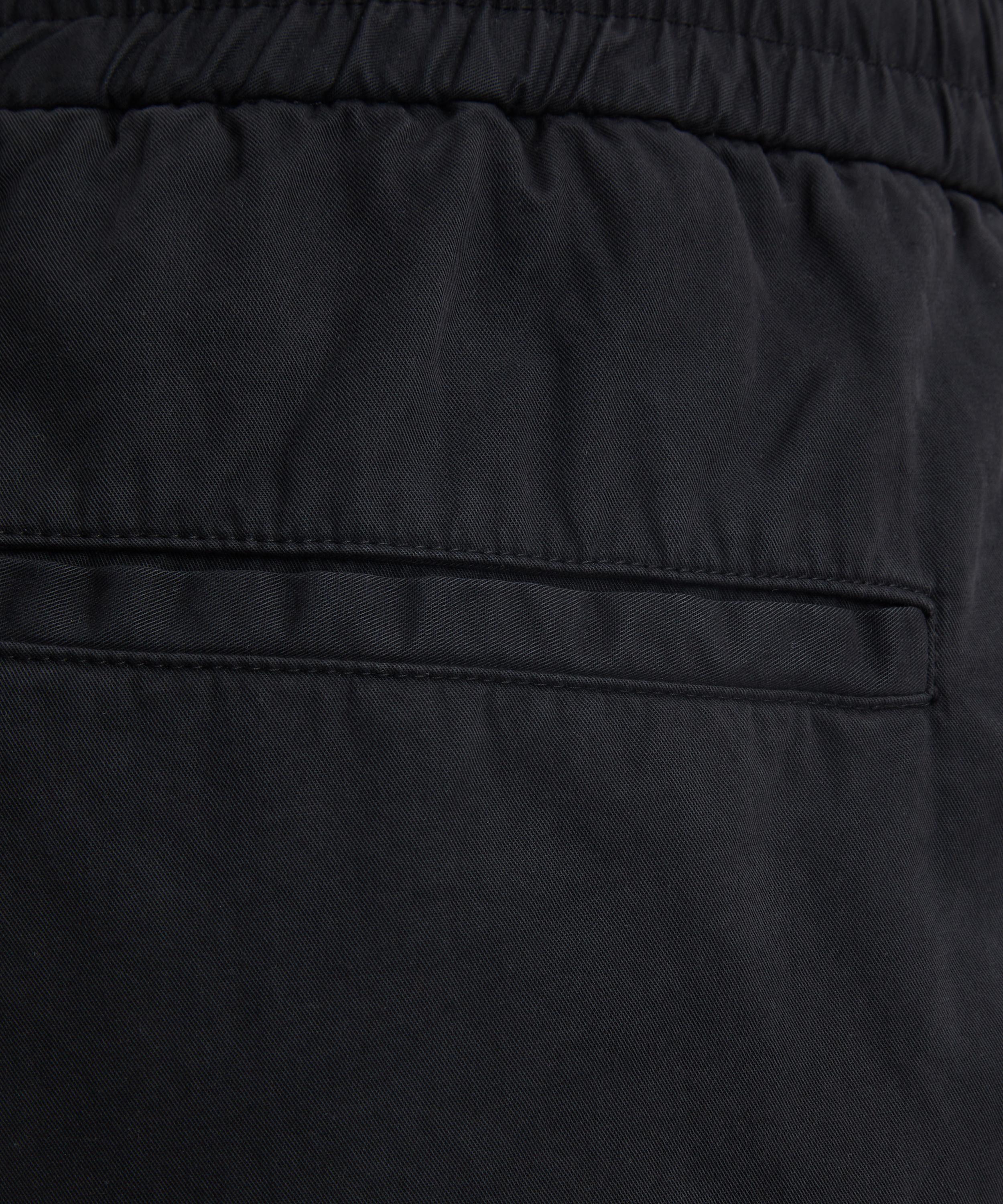 A.P.C. - Black Pieter Sporty Cotton Trousers image number 4