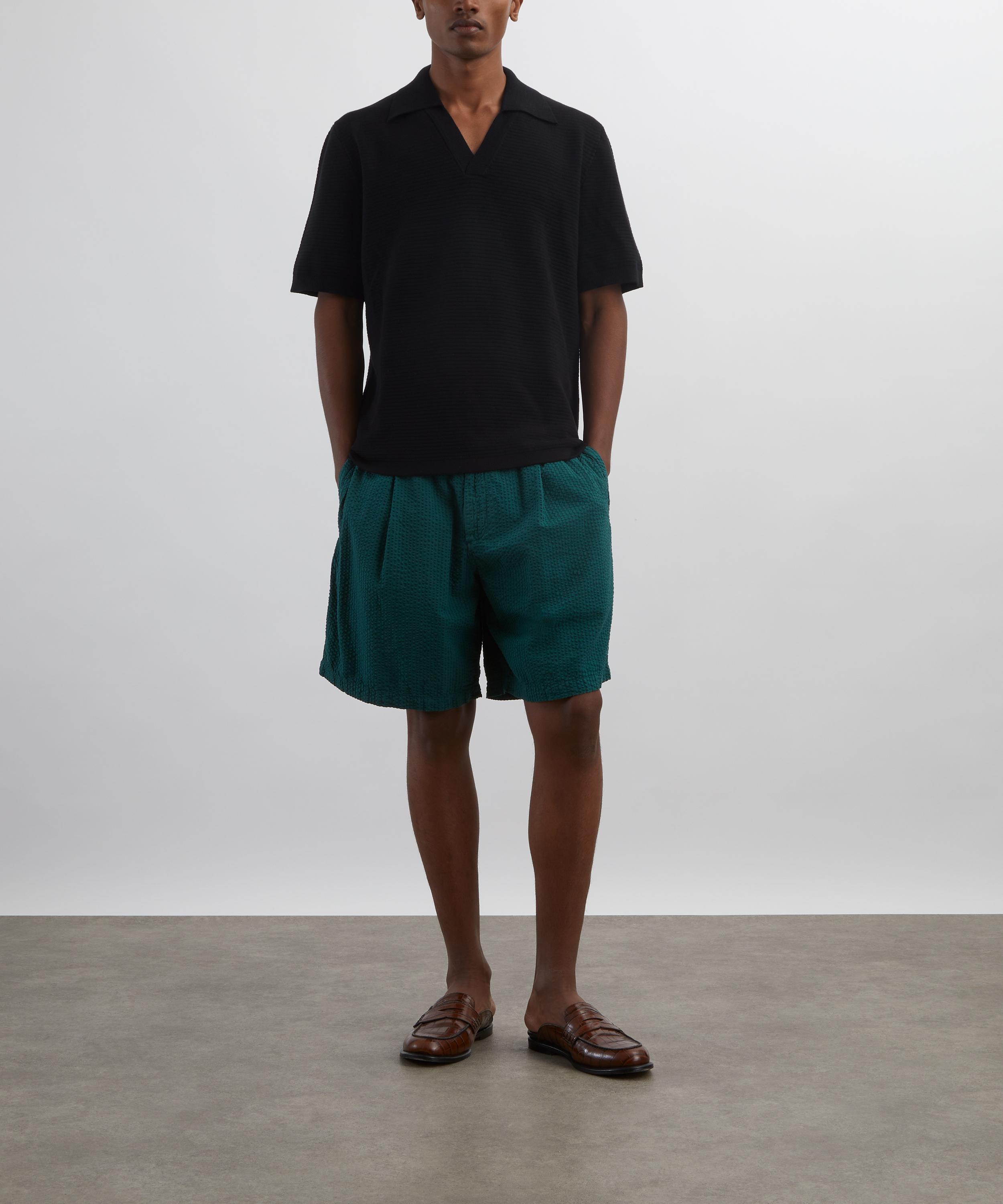 A.P.C. - Black Livio Polo Shirt image number 1