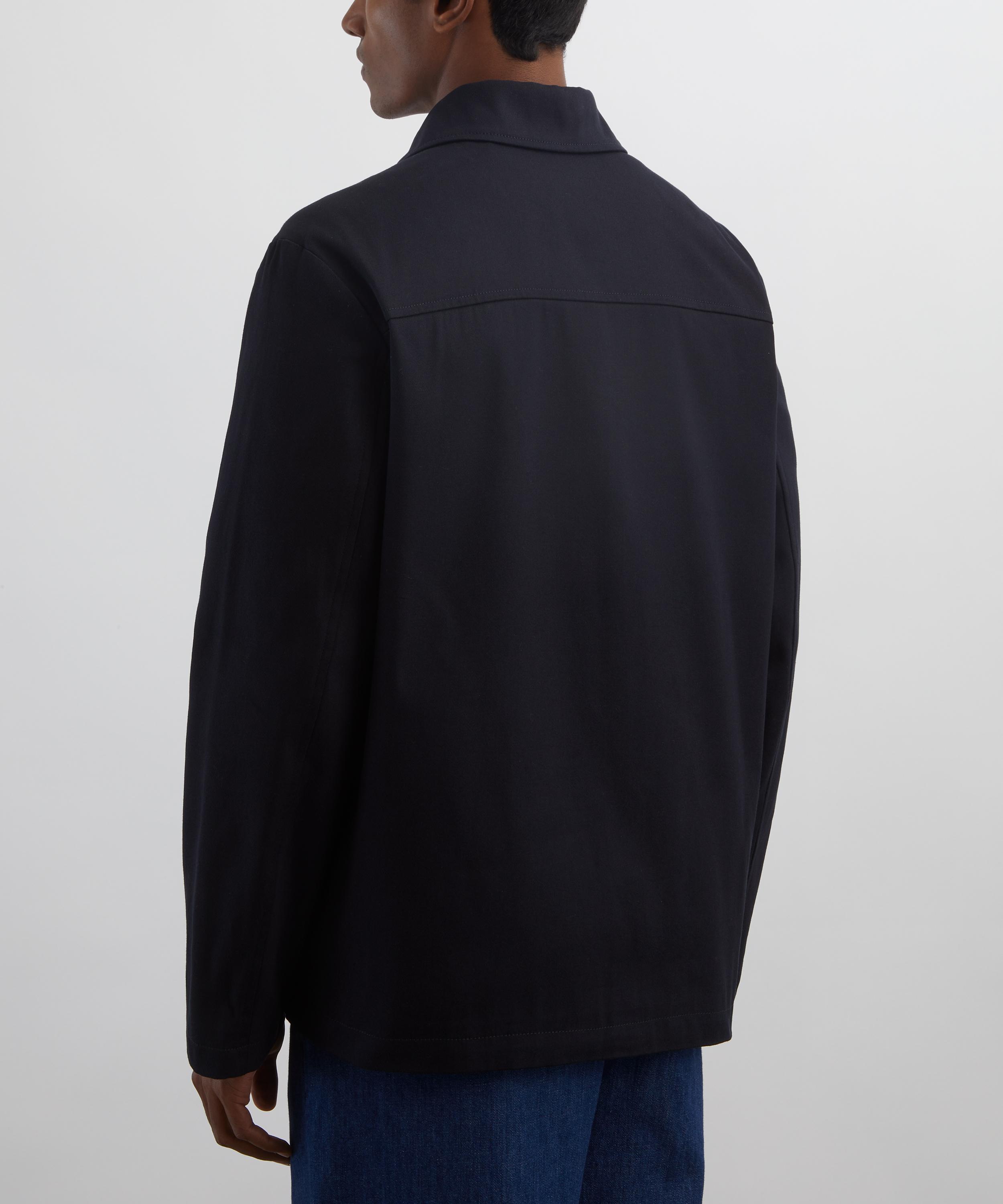 A.P.C. - Navy Jeffray Jacket image number 3