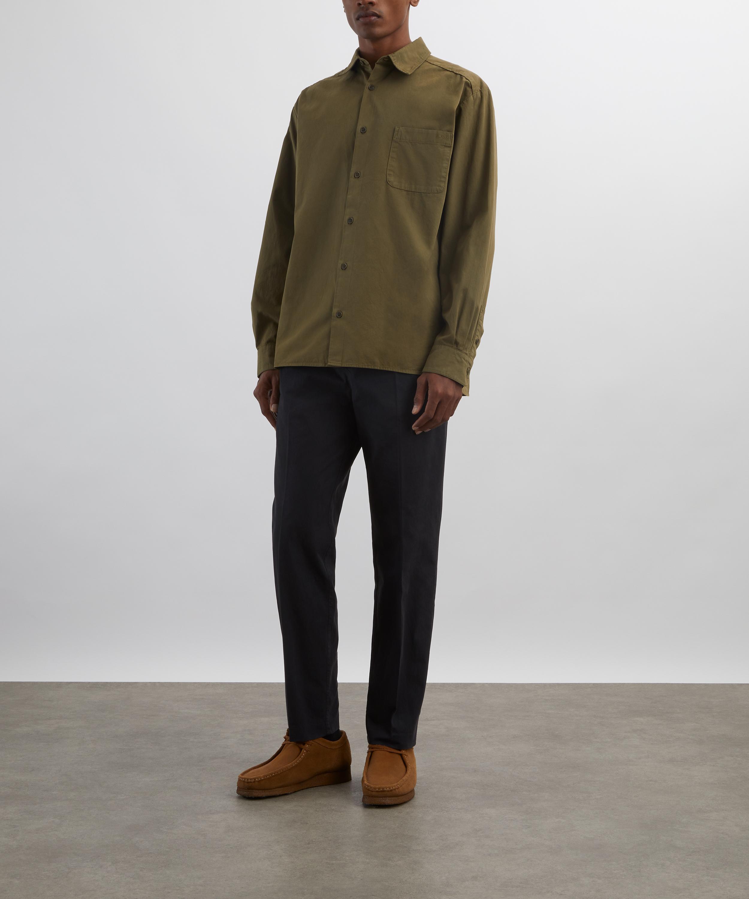 A.P.C. - Khaki Malo Cotton Shirt image number 1