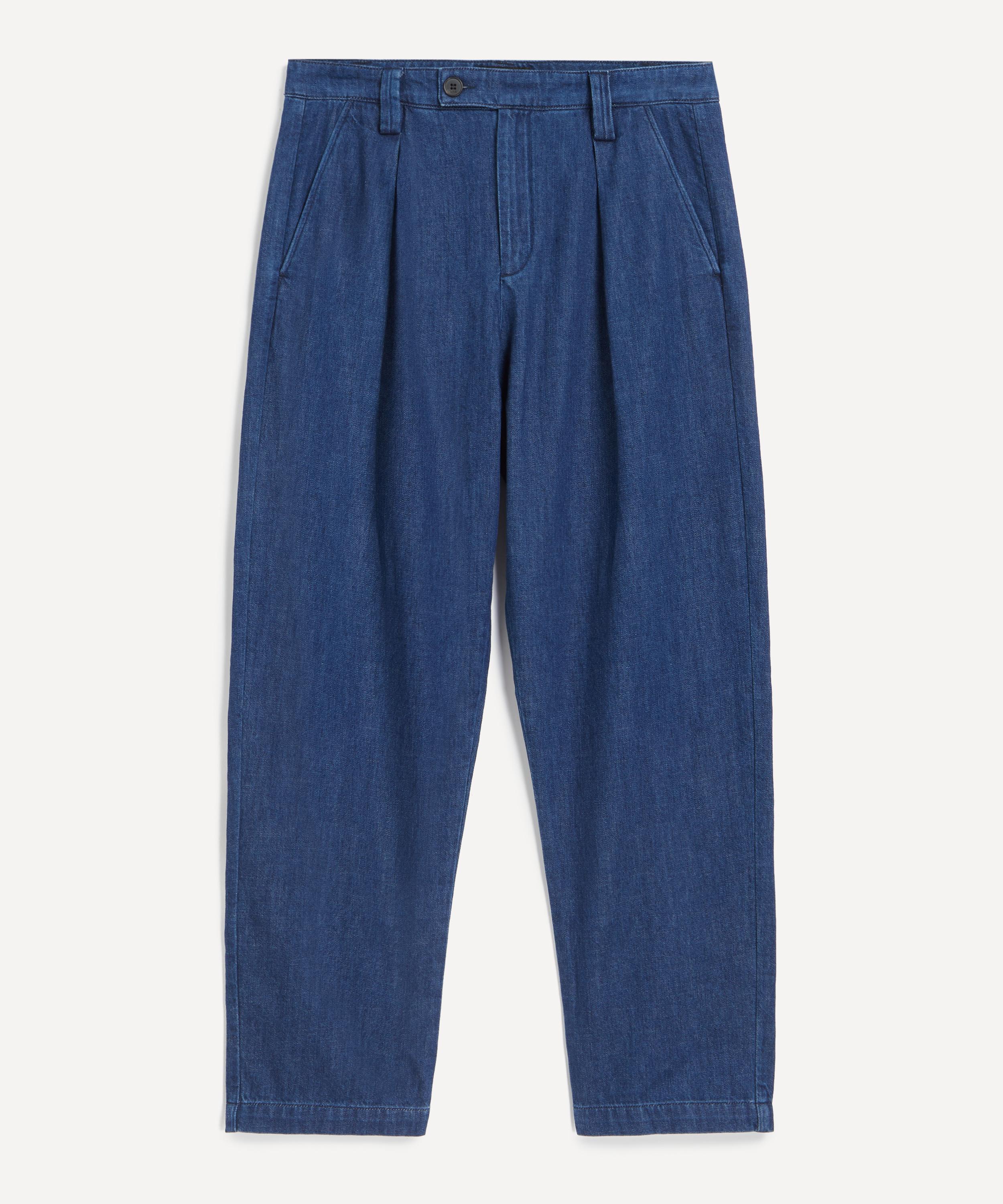 A.P.C. - Renato Wide-Leg Tapered Jeans image number 0