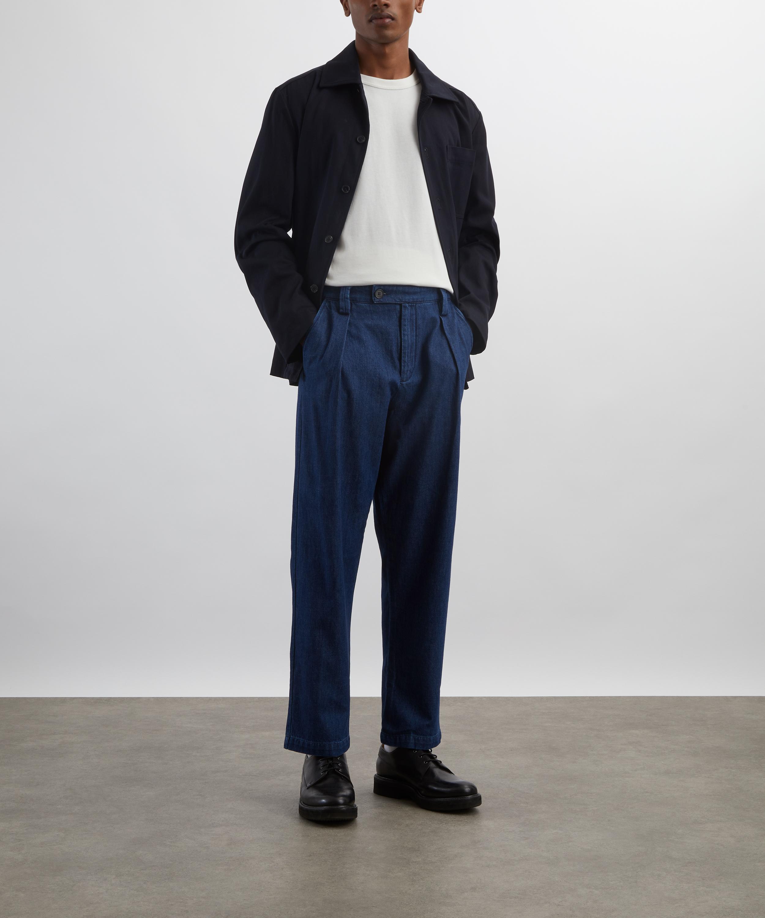 A.P.C. - Renato Wide-Leg Tapered Jeans image number 1