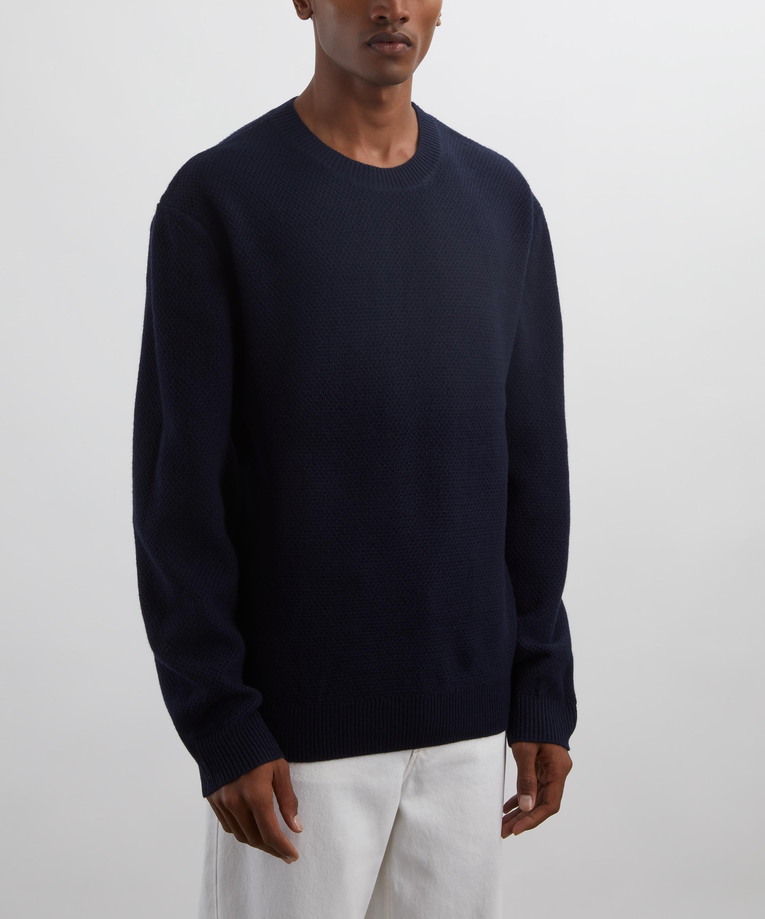 A.P.C. - Dark Navy Thomas Wool Jumper image number 2