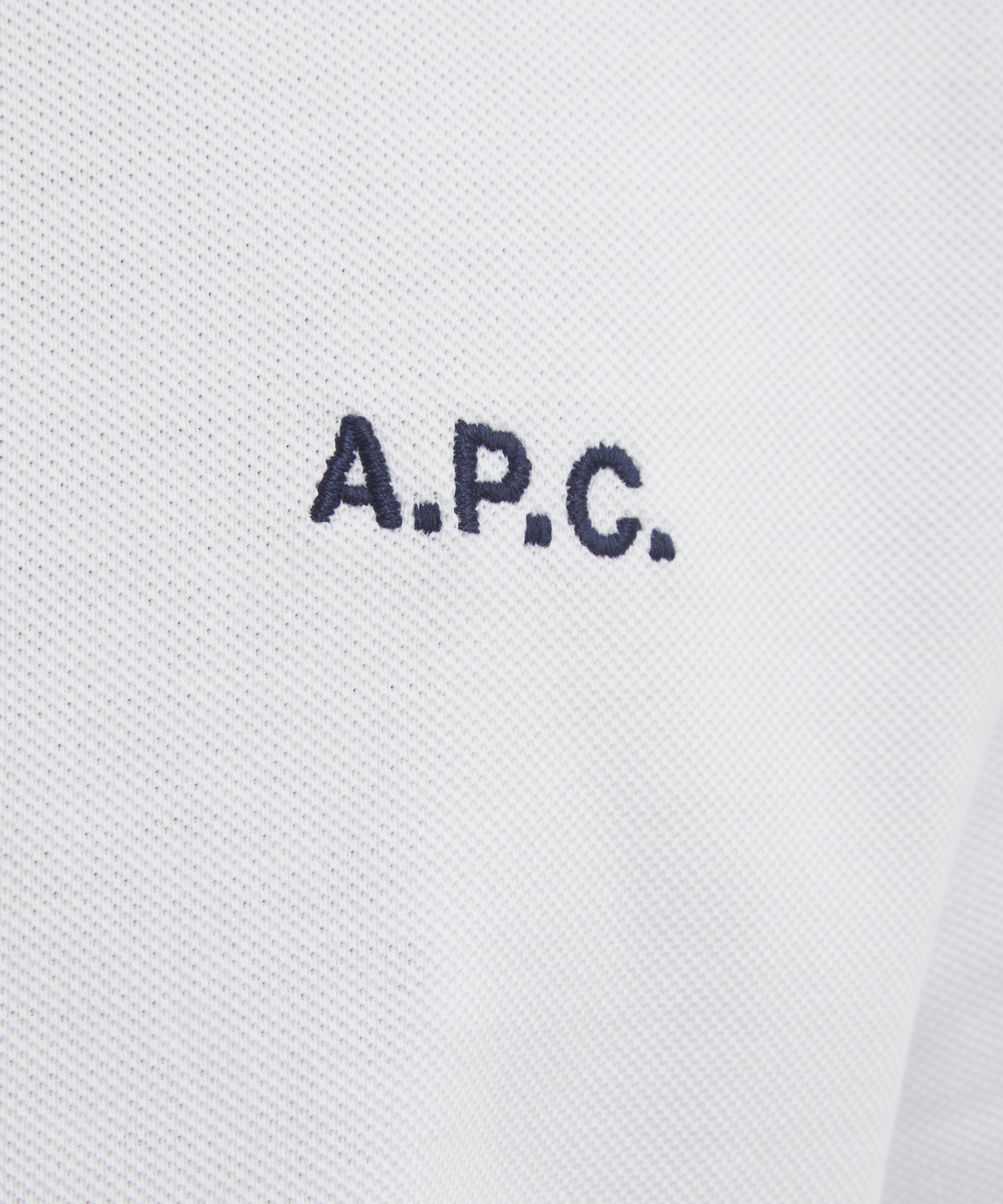 A.P.C. - White Standard Polo Shirt image number 4