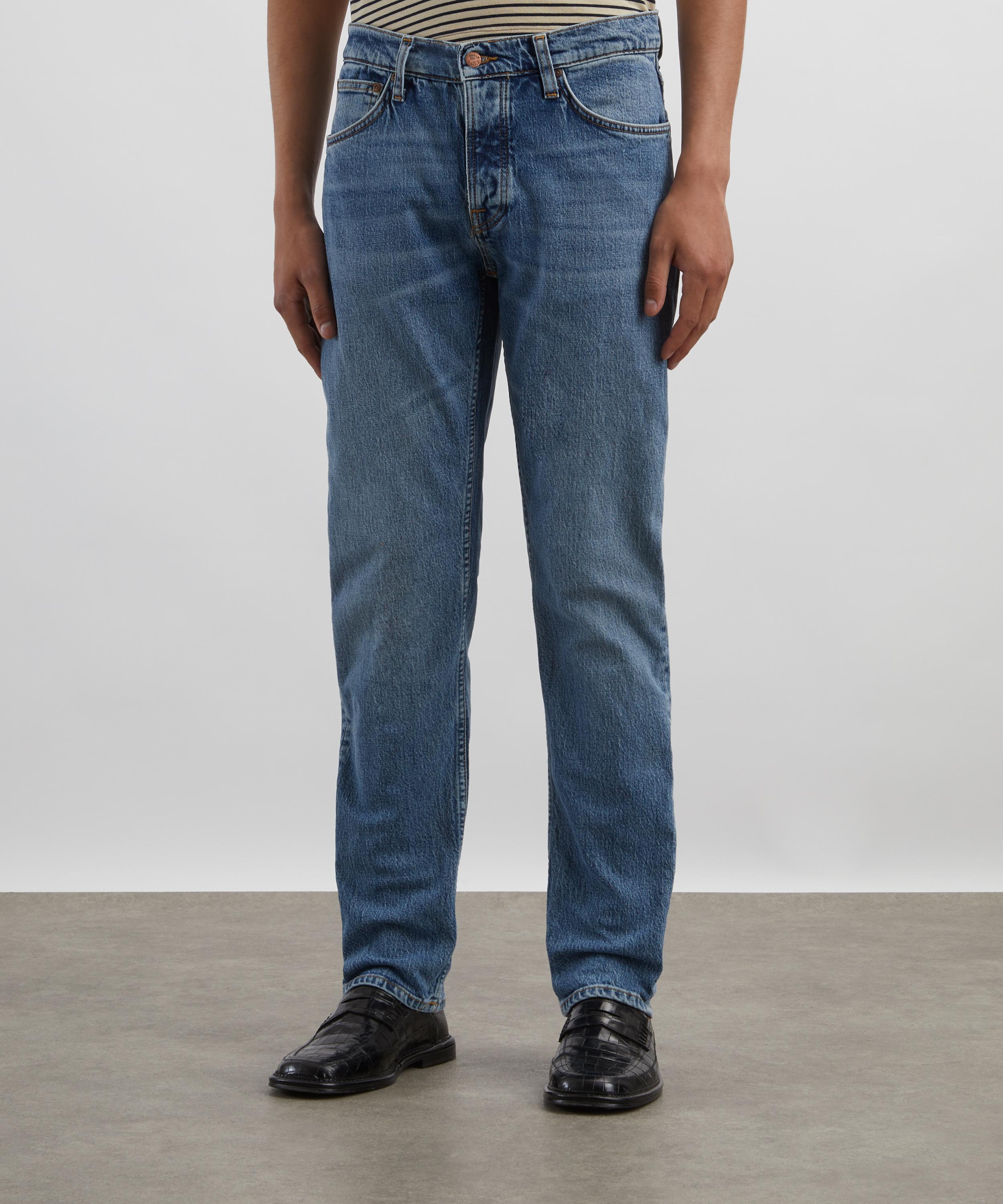 Nudie Jeans - Solid Ollie Worn Vintage Slim-Fit Jeans image number 2
