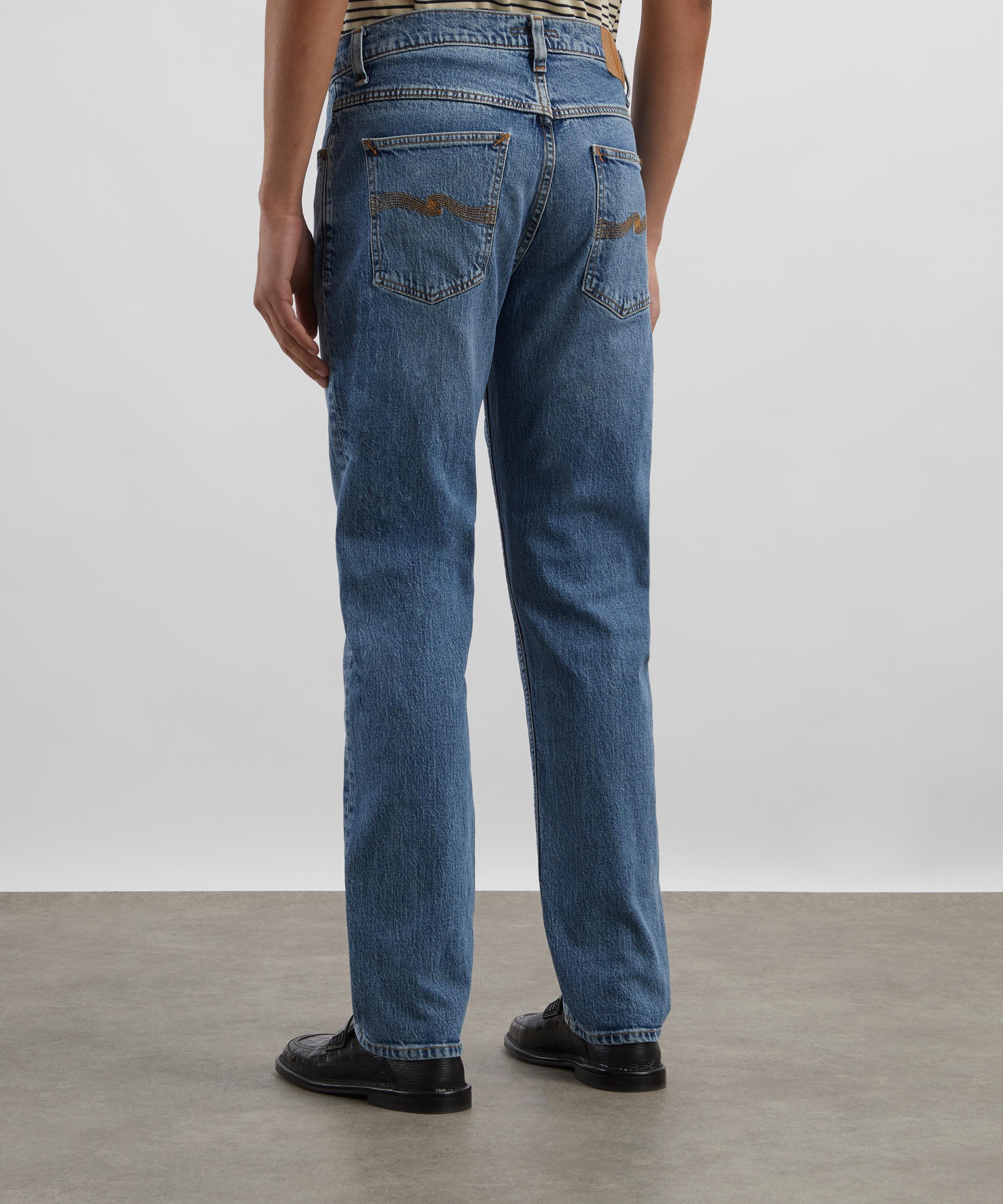 Nudie Jeans - Solid Ollie Worn Vintage Slim-Fit Jeans image number 3