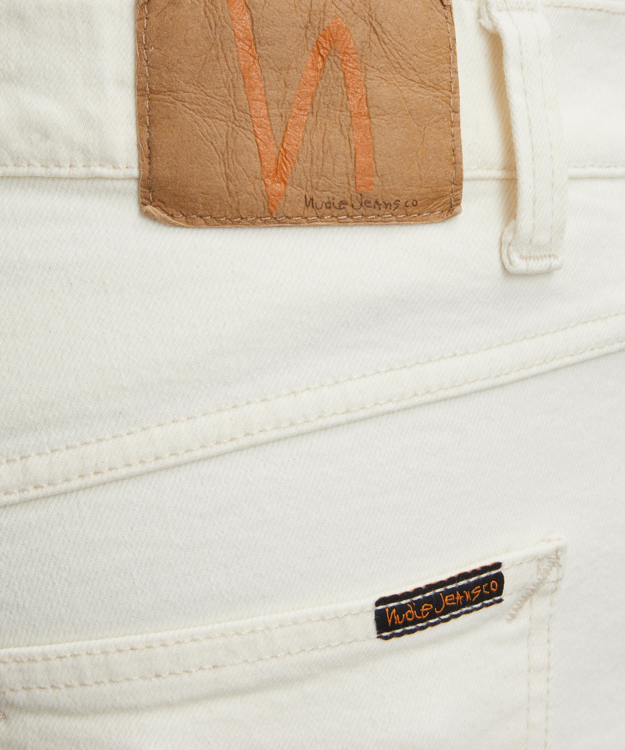 Nudie Jeans - Solid Ollie Ivory Slim-Fit Jeans image number 4