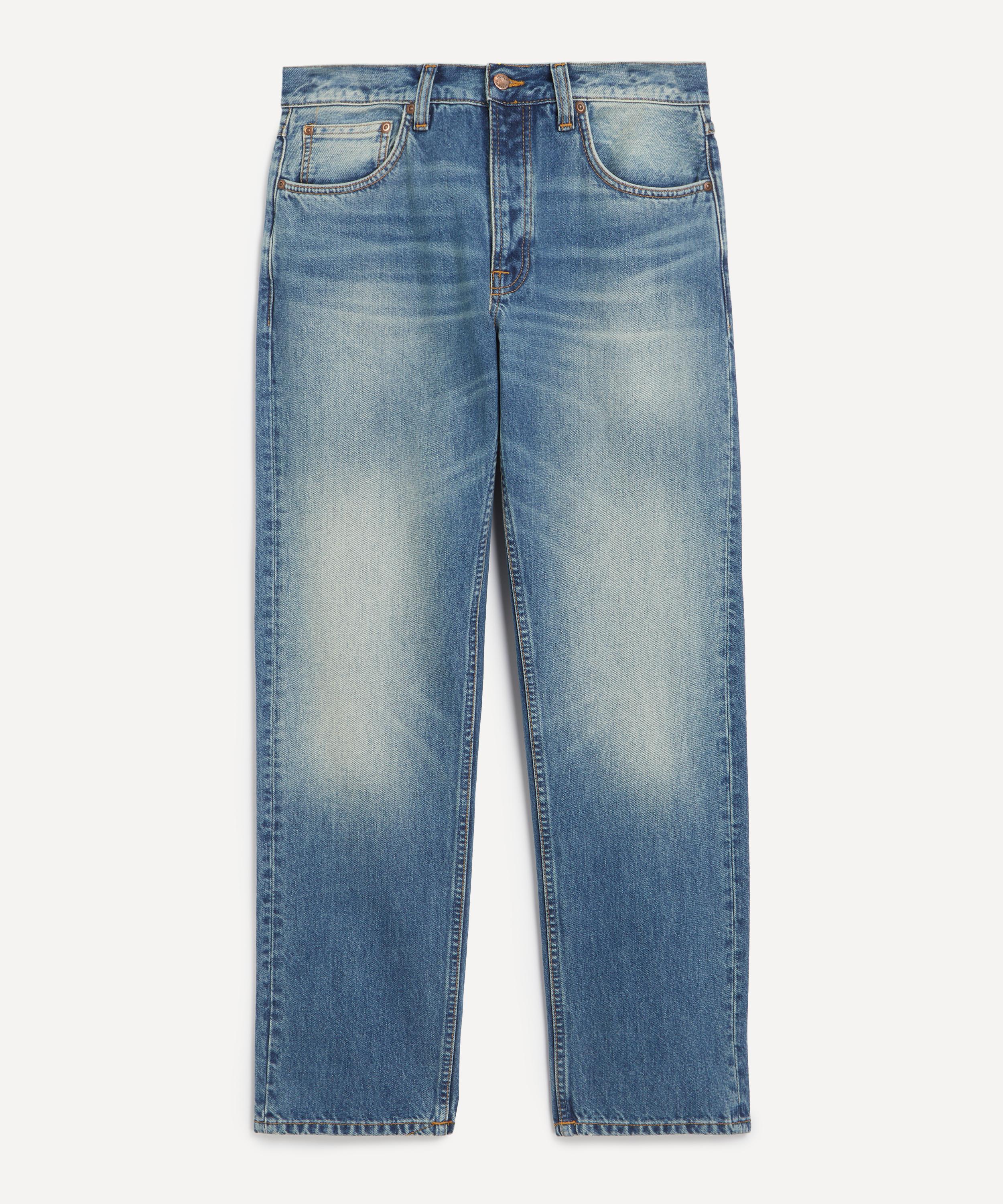 Nudie Jeans - Rad Rufus Summer Shadow Straight-Leg Jeans image number 0