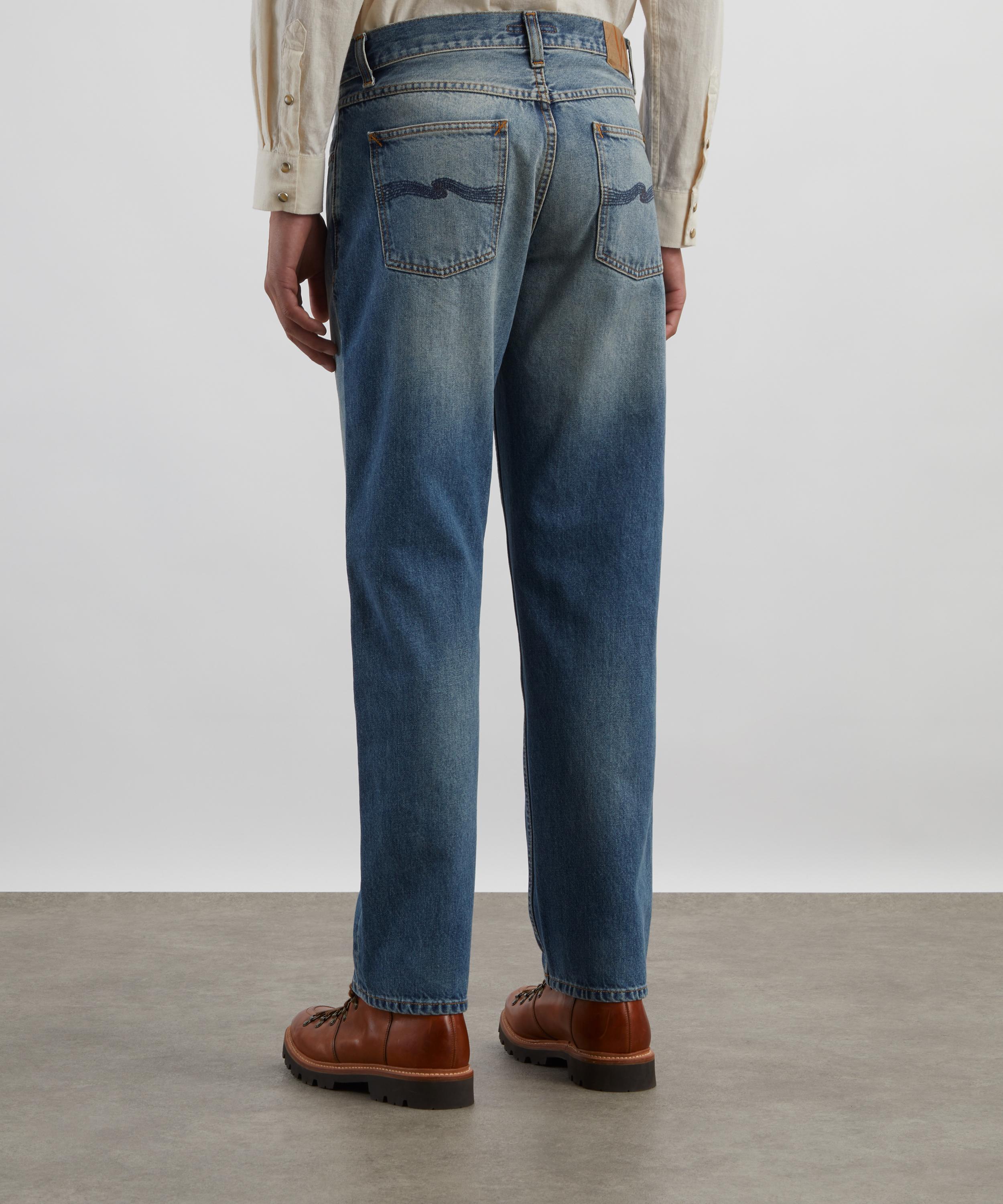 Nudie Jeans - Rad Rufus Summer Shadow Straight-Leg Jeans image number 3