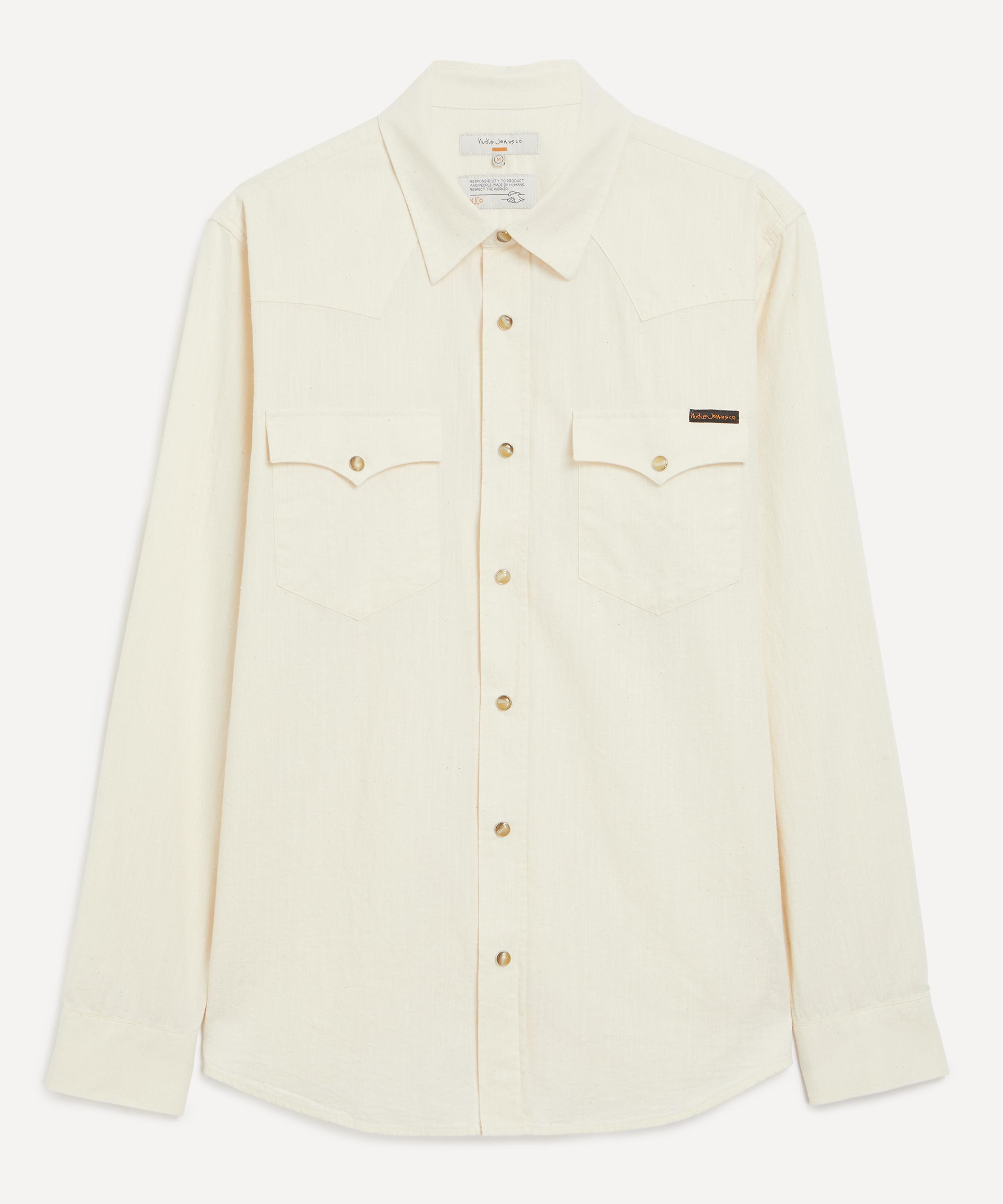 Nudie Jeans - George Chambray Western Shirt image number 0