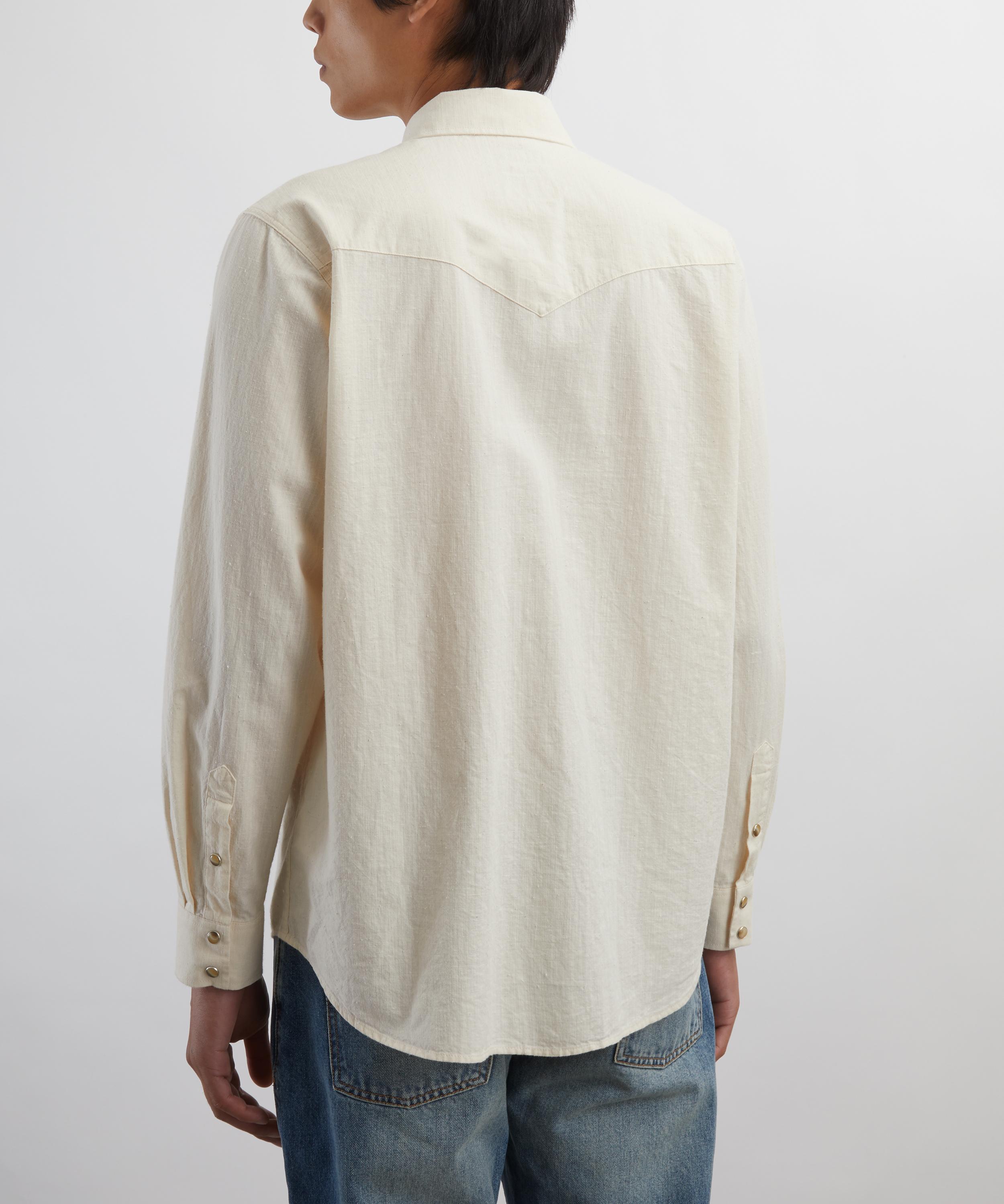 Nudie Jeans - George Chambray Western Shirt image number 3