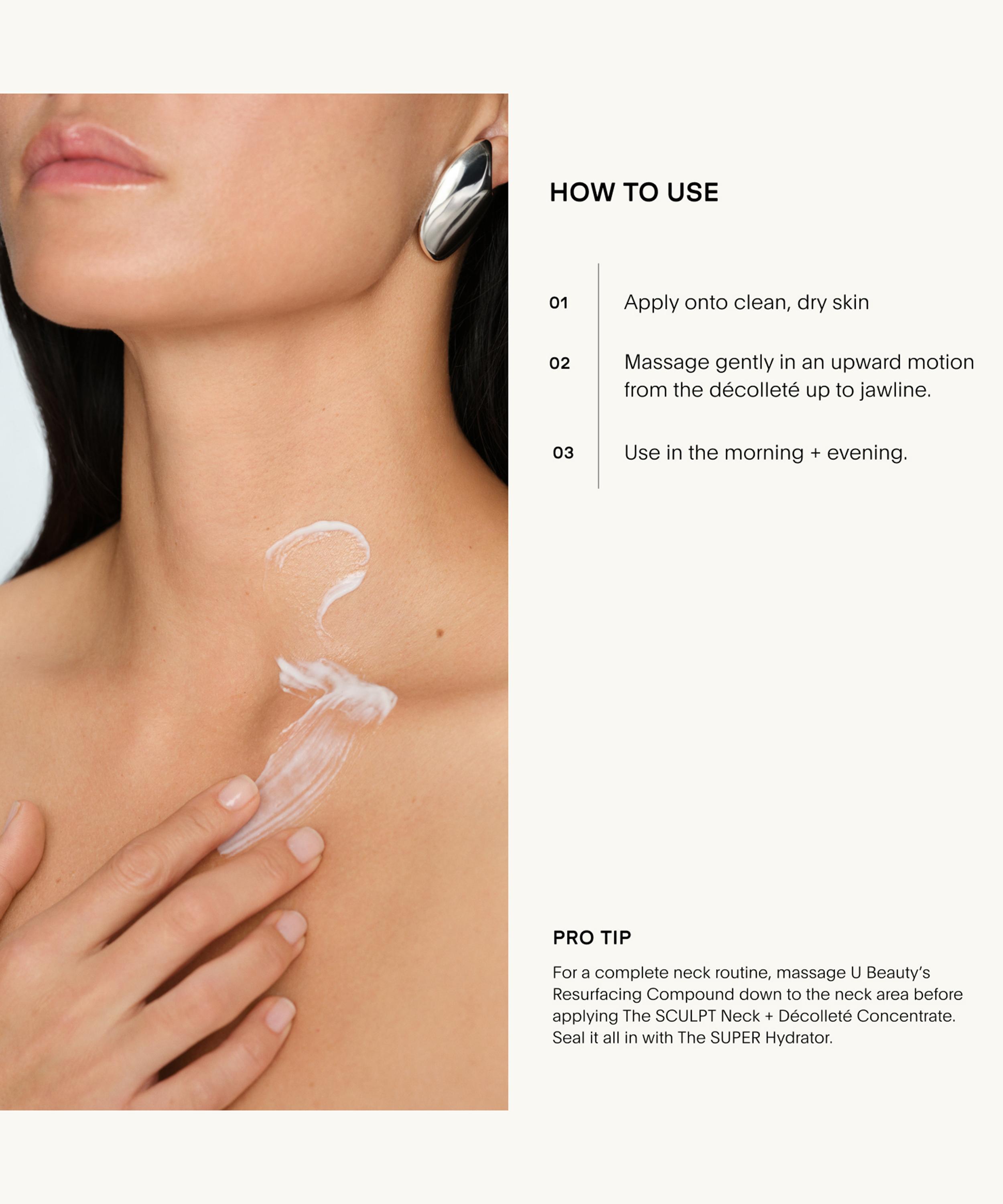 U Beauty - The SCULPT Neck and D&eacute;collet&eacute; Concentrate 50ml image number 5