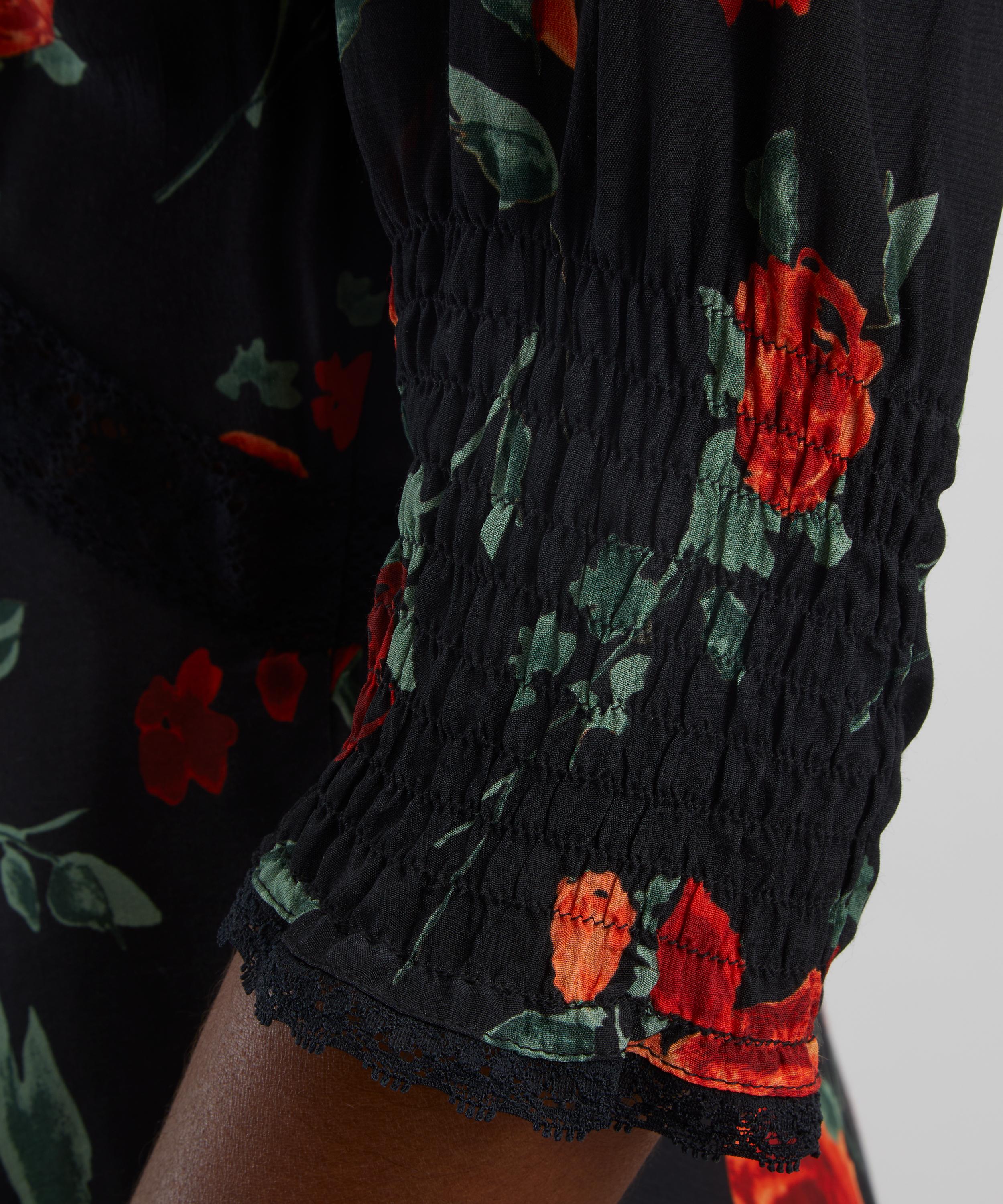 RIXO - Amina Claudia Rose Midi Dress image number 4