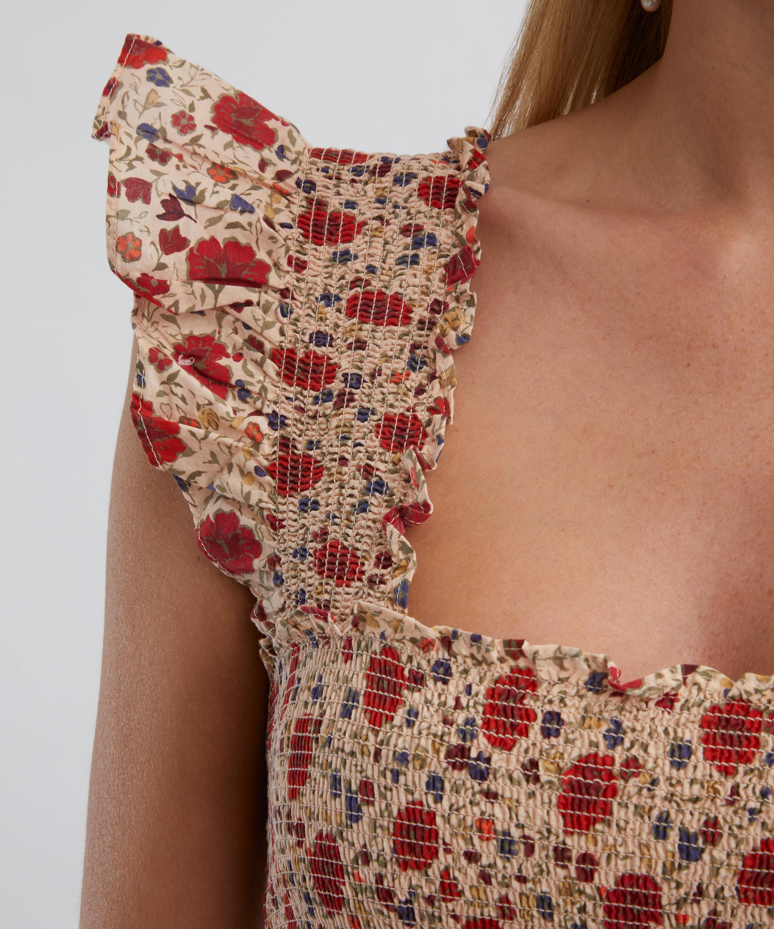 RIXO - Kendall Eva Floral Midi Dress image number 4