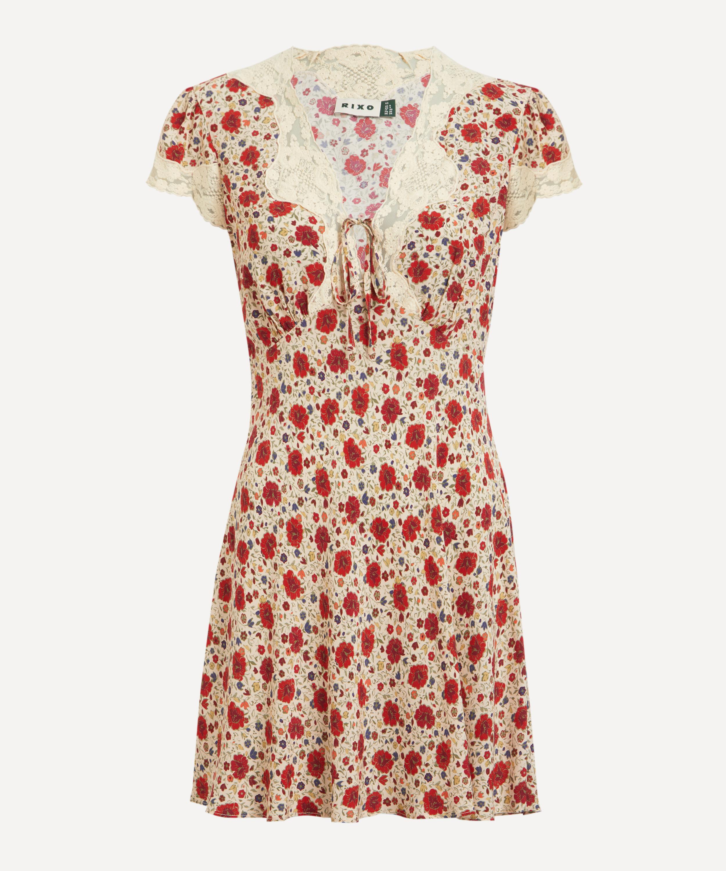 RIXO - Lacie Eva Floral Mini Dress image number 0