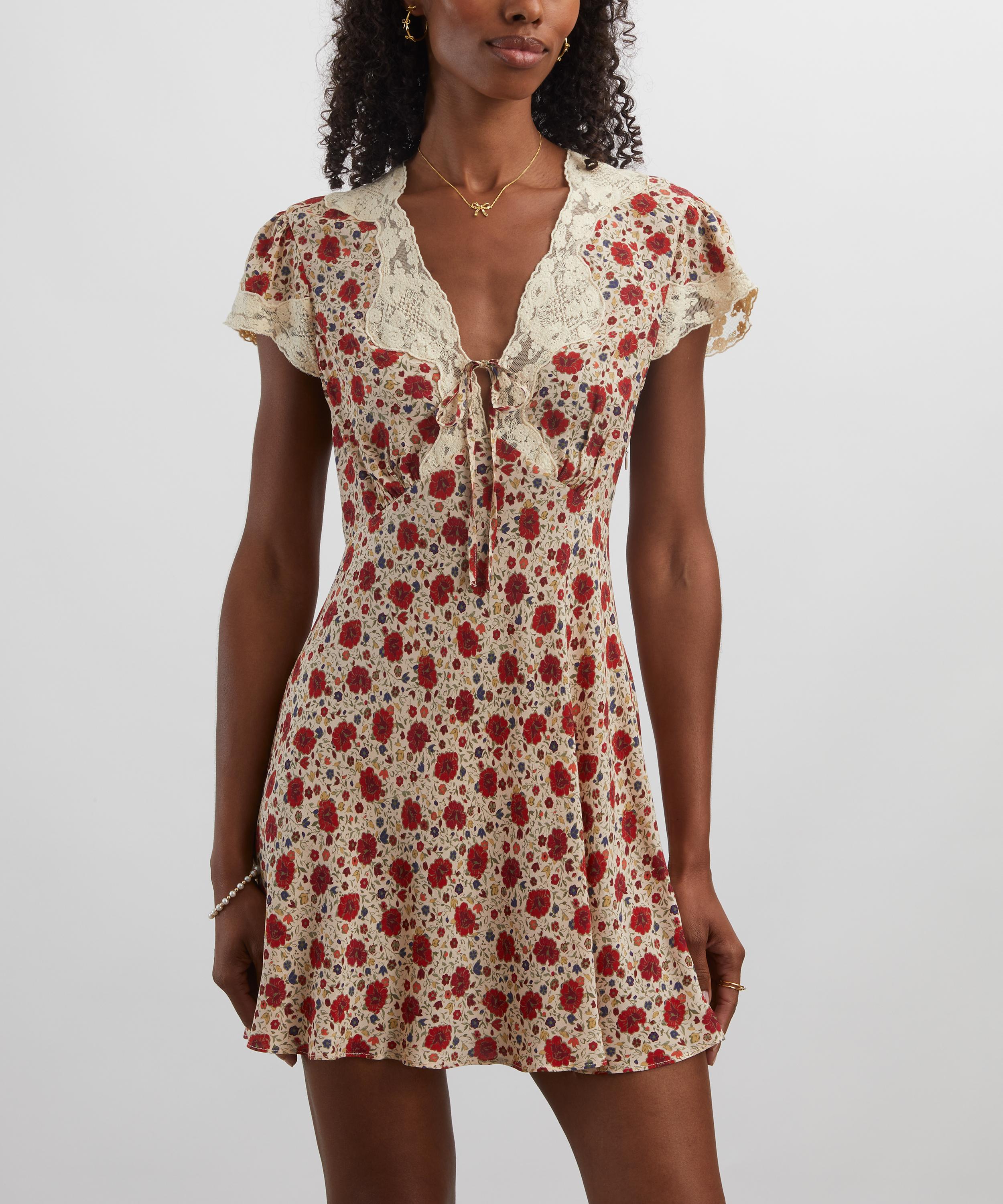 RIXO - Lacie Eva Floral Mini Dress image number 2