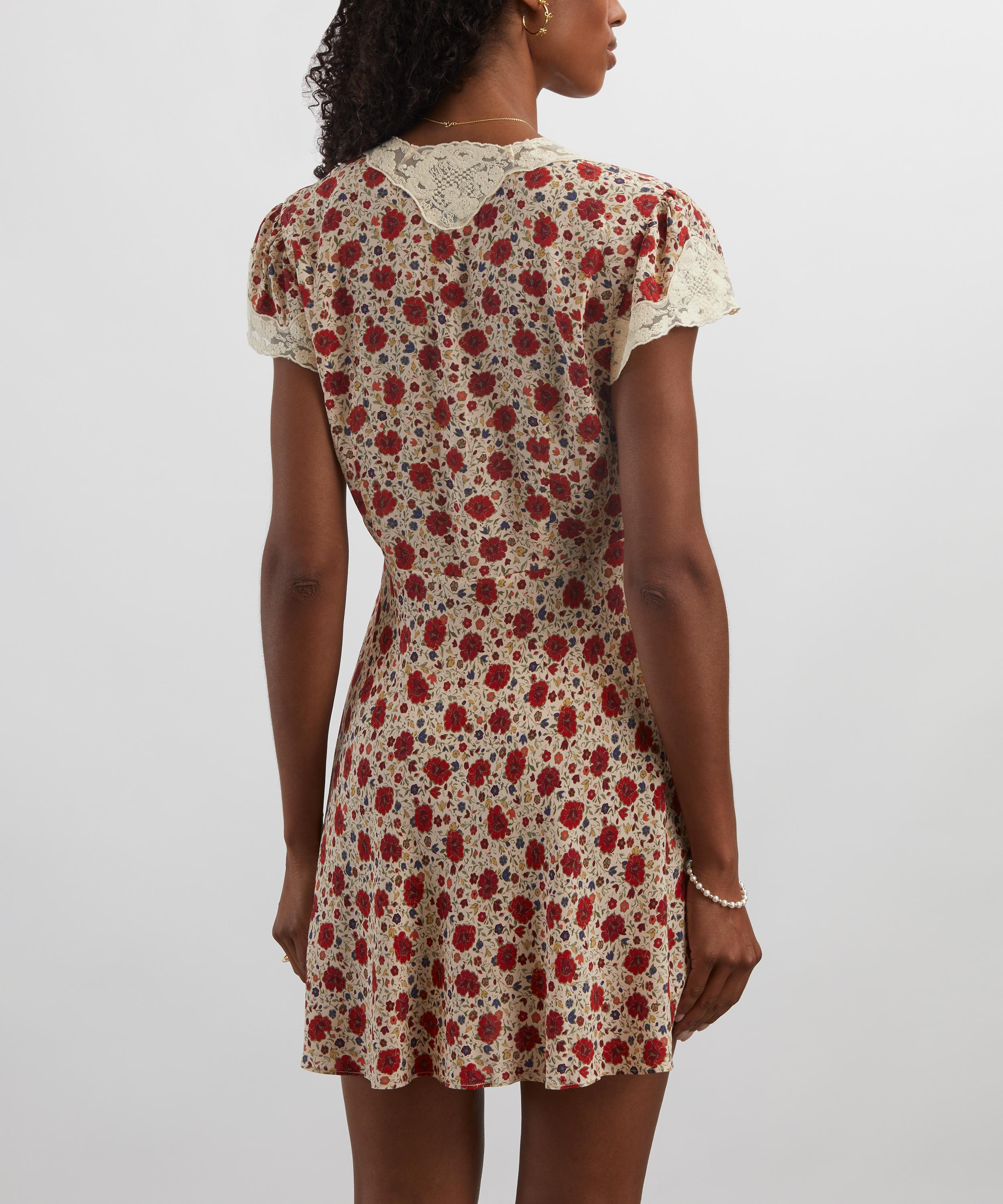 RIXO - Lacie Eva Floral Mini Dress image number 3