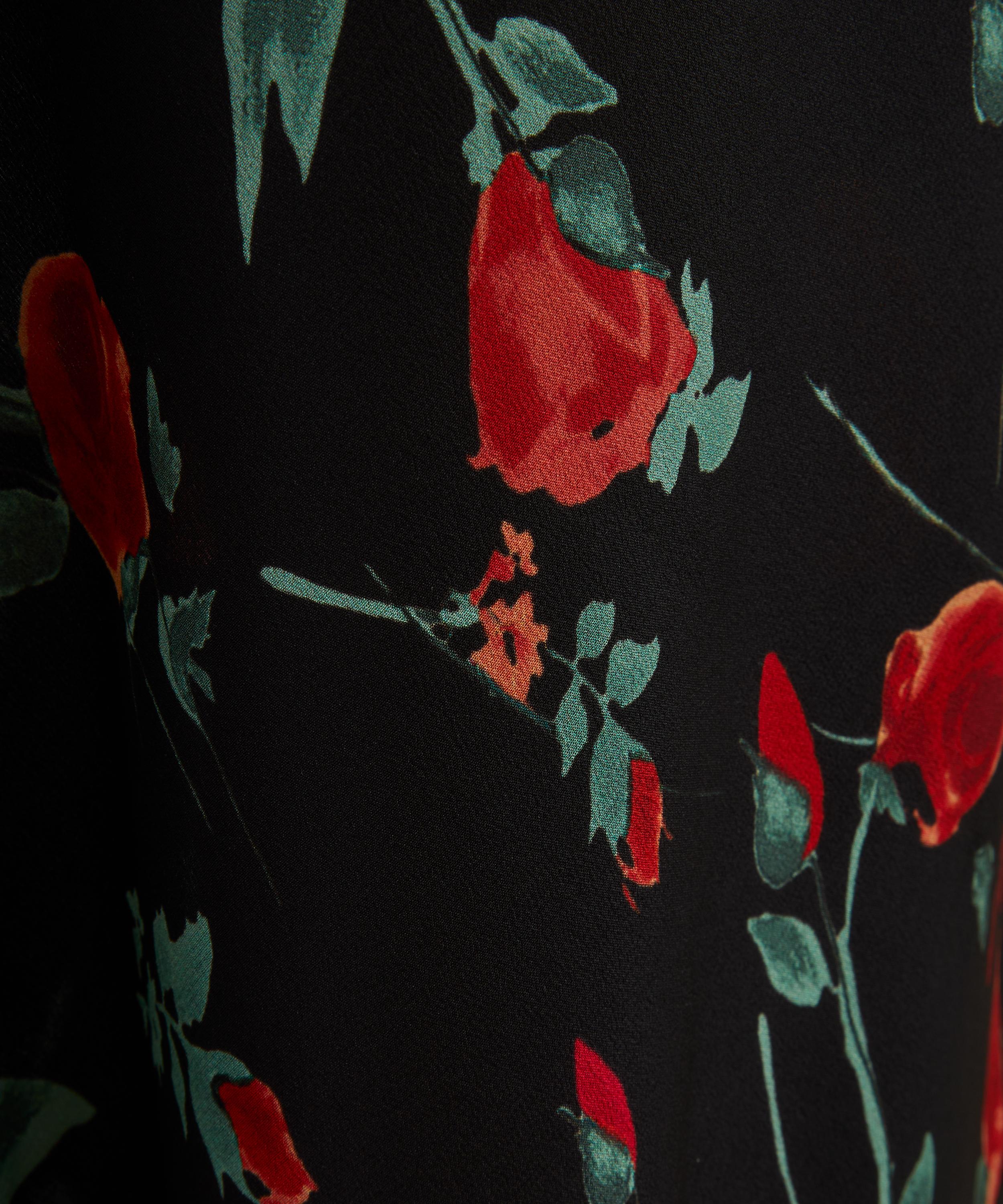 RIXO - Bondi Silk Midi Dress image number 4