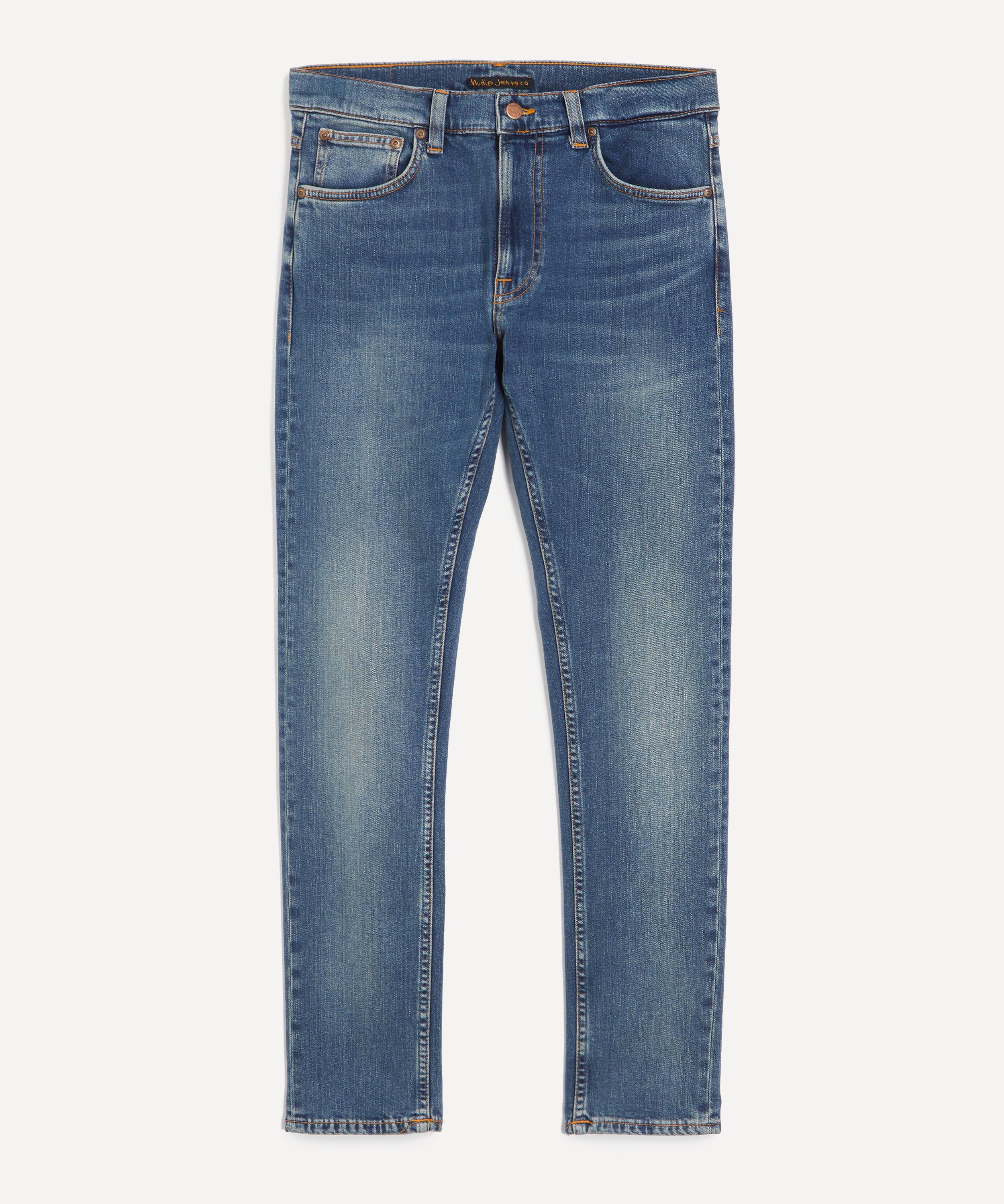 Nudie Jeans - Lean Dean Blue Dawn Jeans image number 0