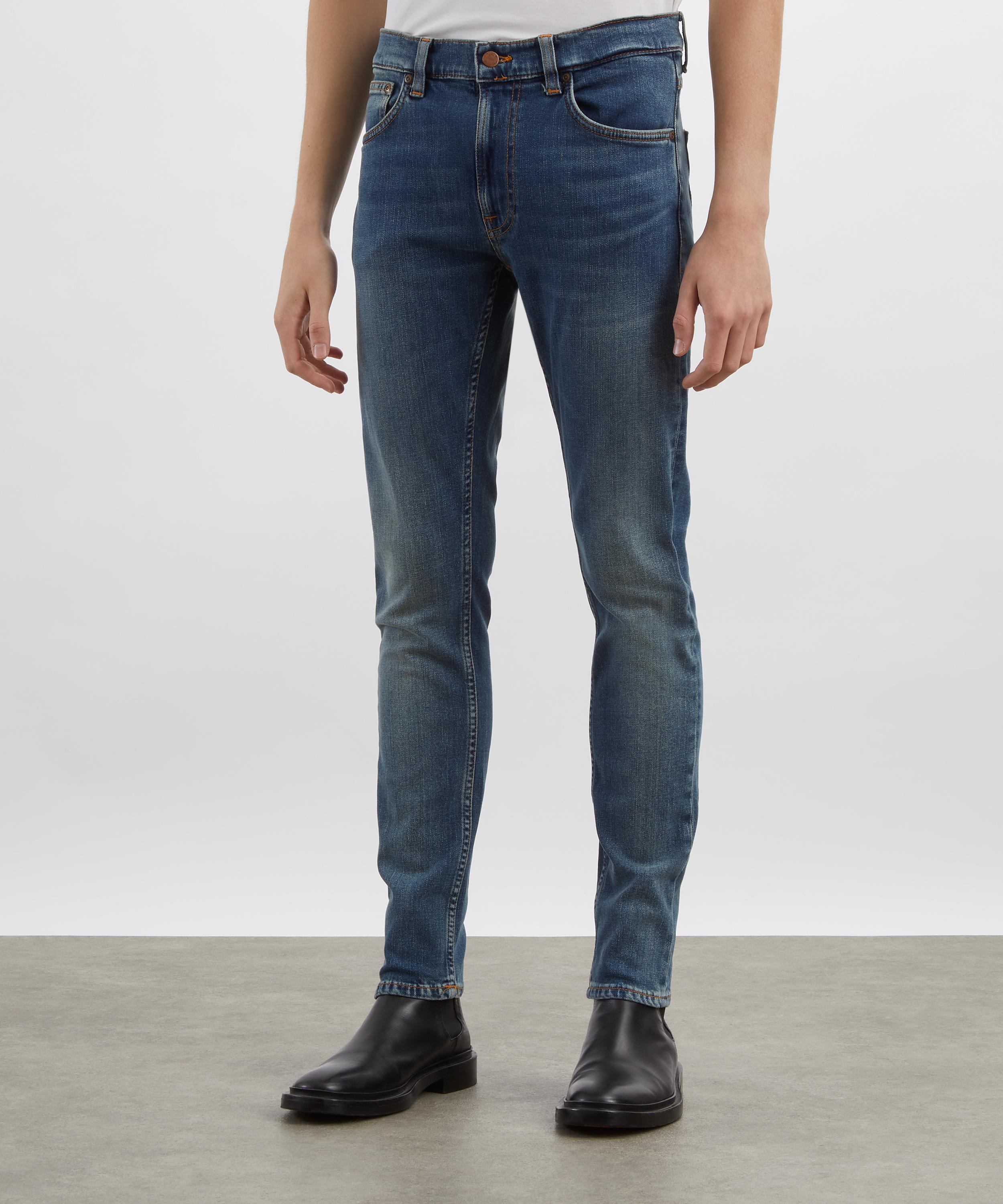 Nudie Jeans - Lean Dean Blue Dawn Jeans image number 2