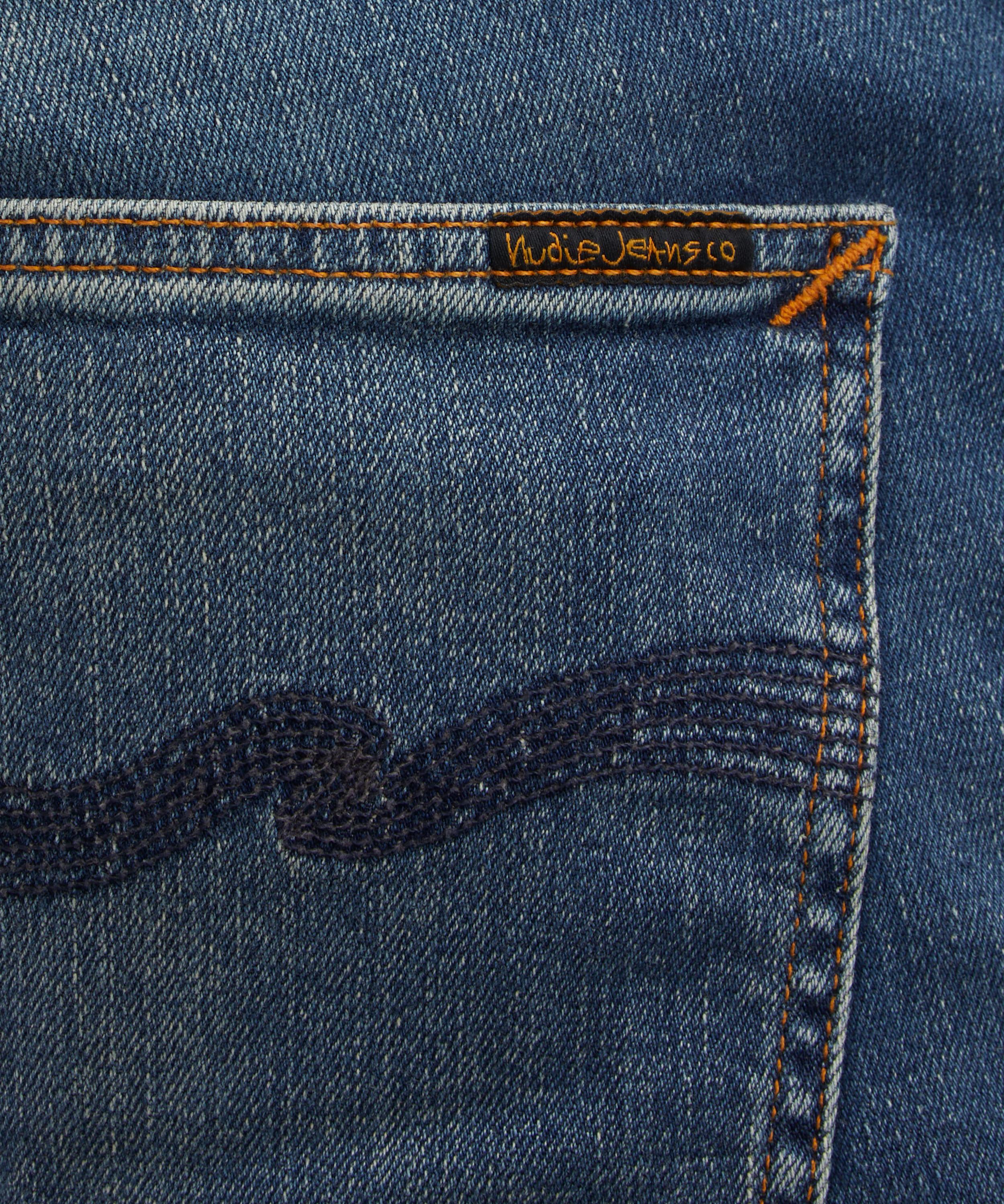 Nudie Jeans - Lean Dean Blue Dawn Jeans image number 4