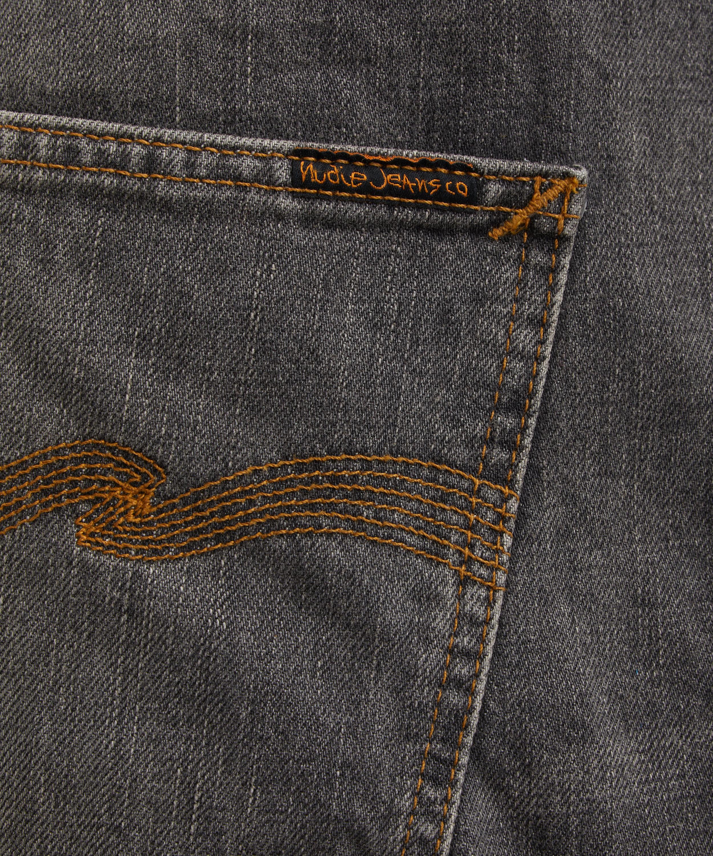 Nudie Jeans - Rad Rufus Jeans in Grey Crosshatch image number 2