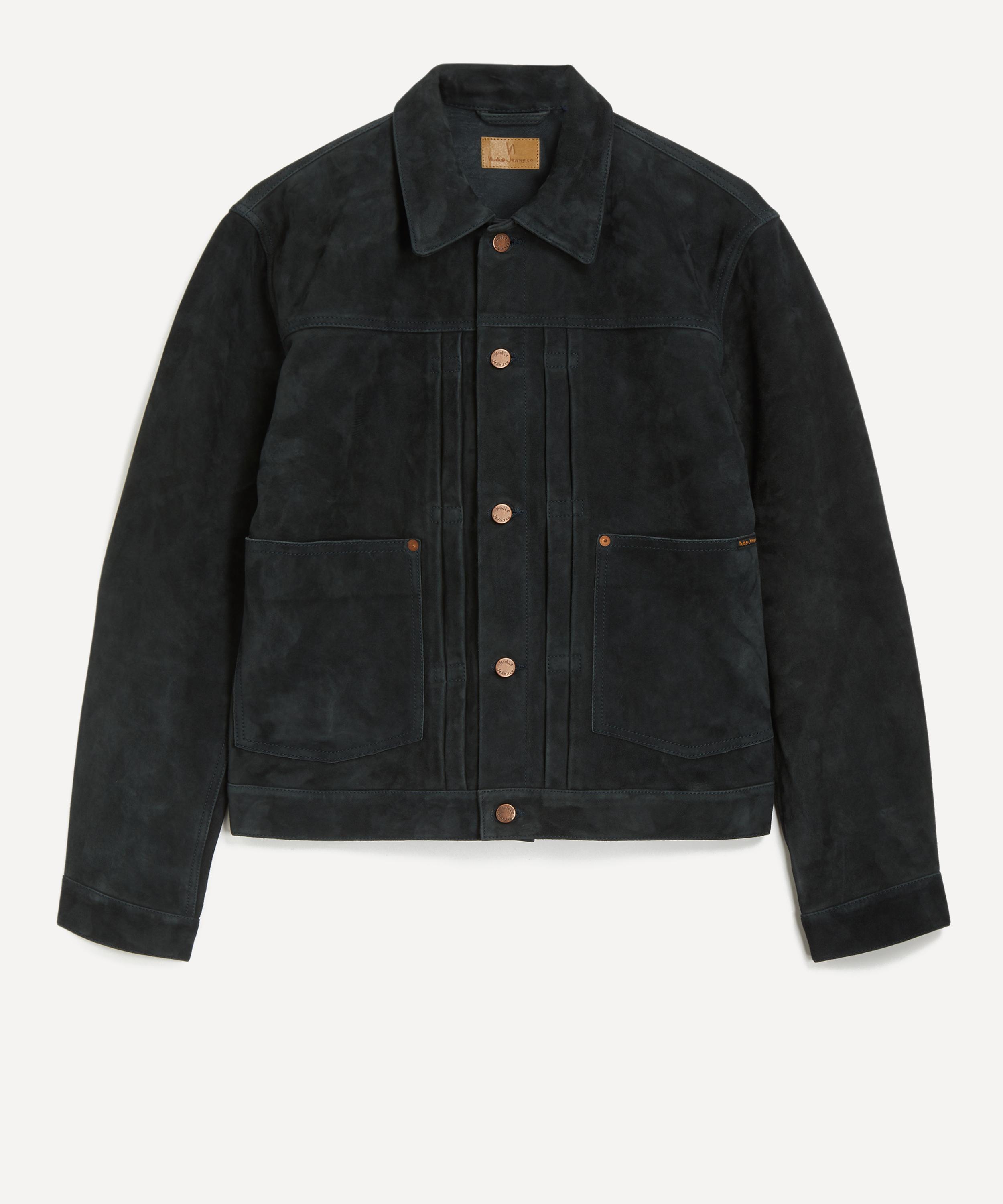 Nudie Jeans - Dante II Navy Suede Jacket