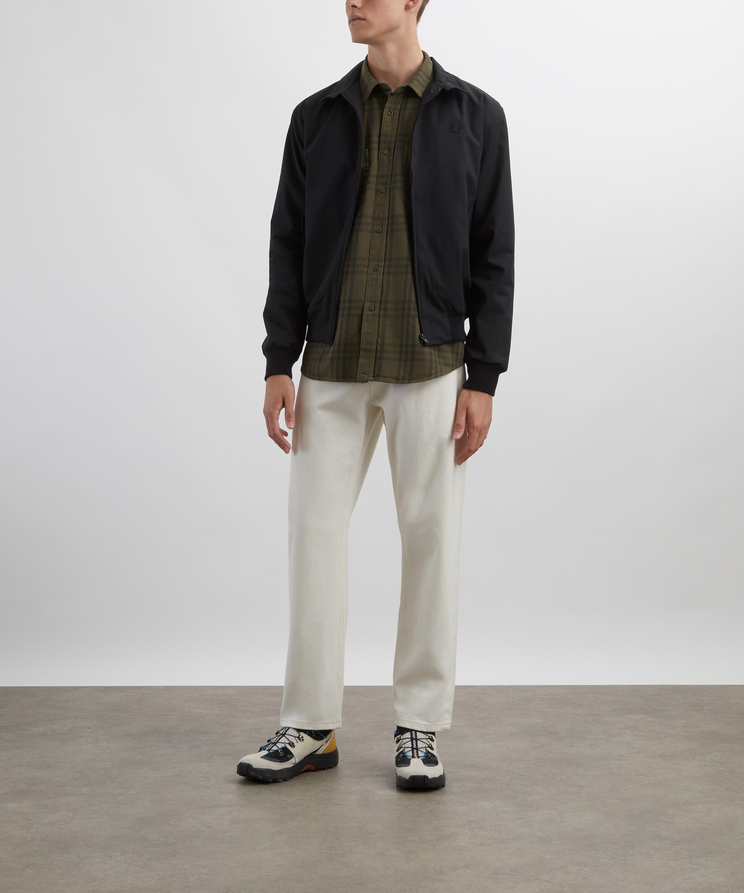 Nudie Jeans - Julian Worker Olive Check Shirt image number 1