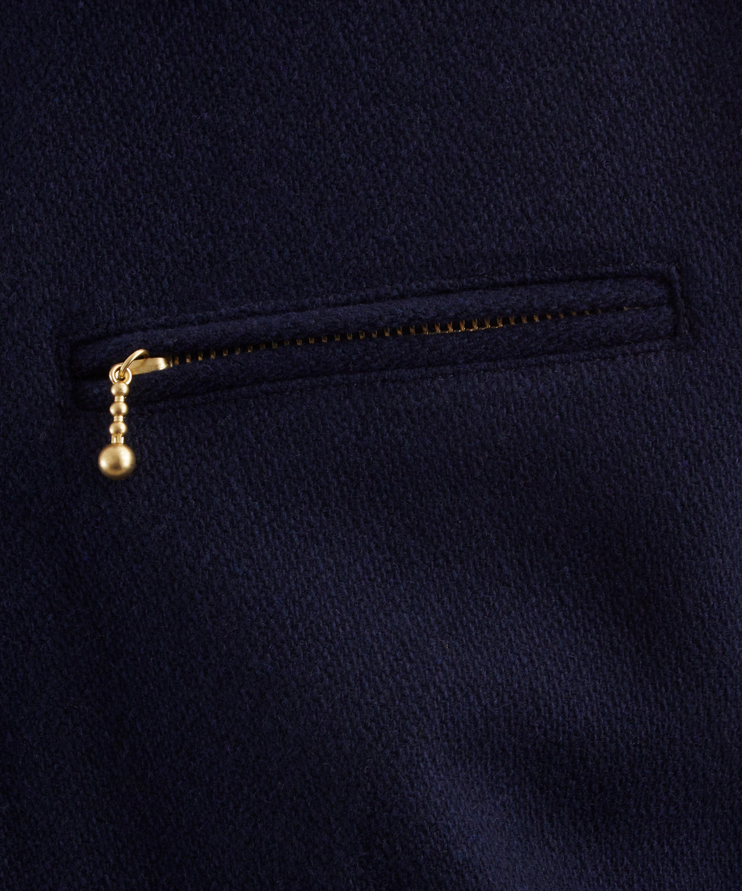 Nudie Jeans - Blake Blueberry Wool-Blend Zip Jacket image number 4