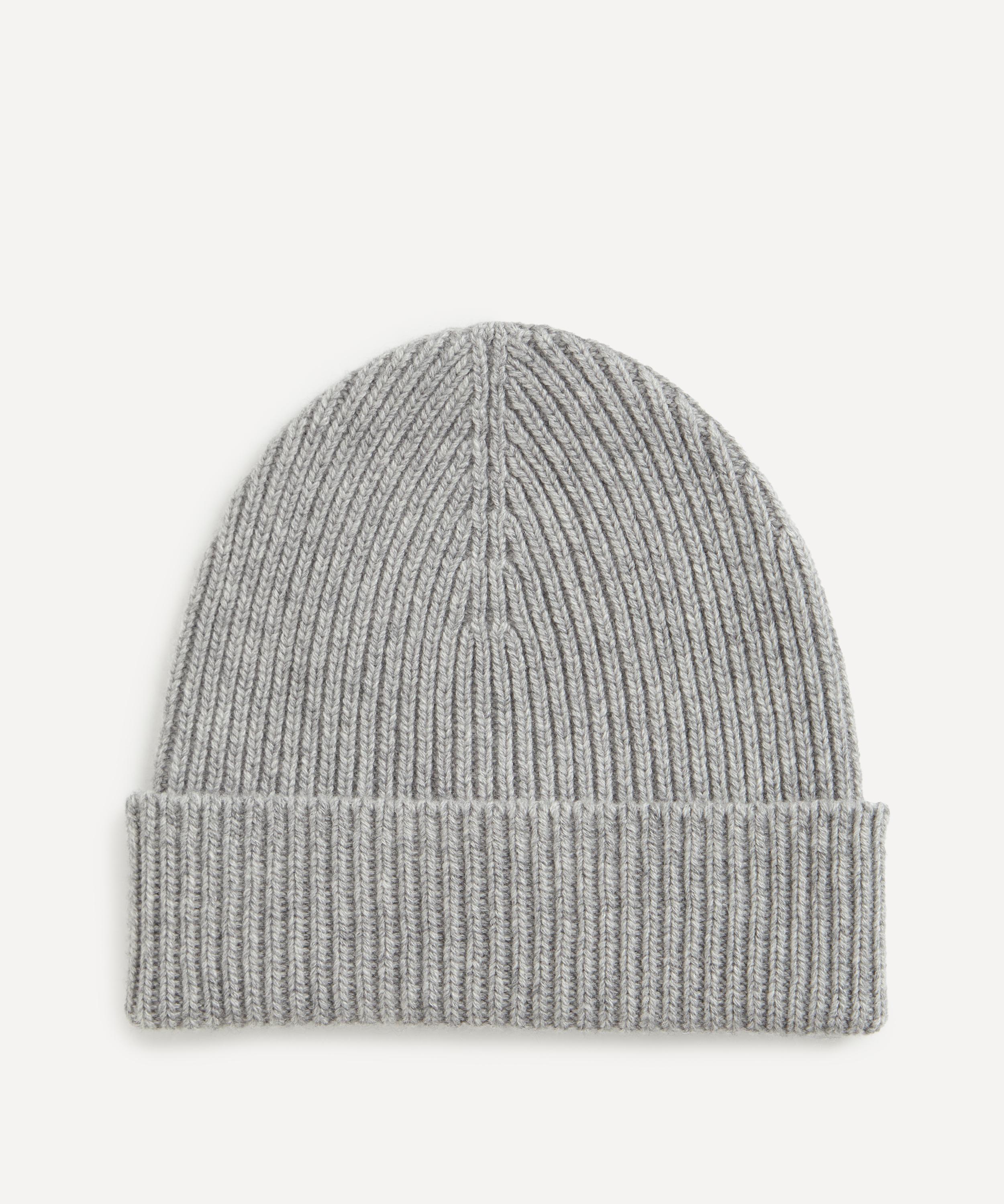 Johnstons of Elgin - Ribbed Cashmere Beanie image number 1